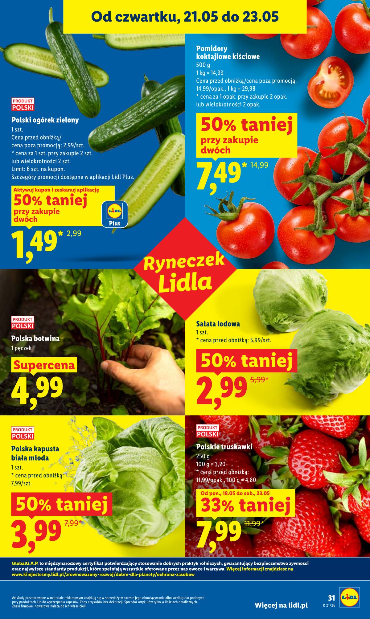 Lidl Lenkija - Gazetka ważna od 21.05 do 23.05 31 puslapis