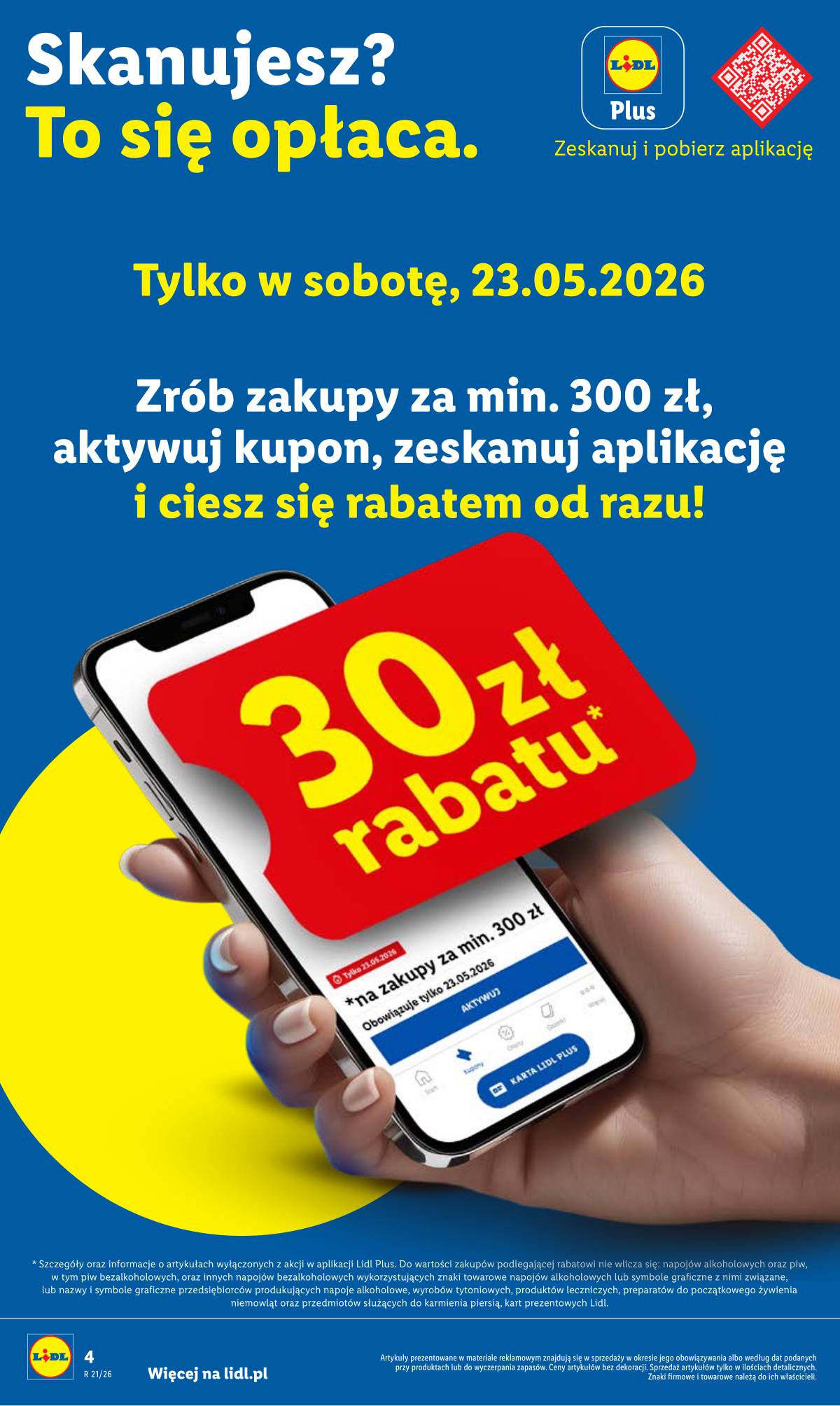 Lidl Lenkija - Gazetka ważna od 21.05 do 23.05 4 puslapis