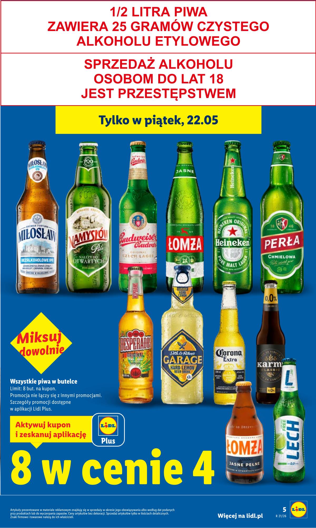 Lidl Lenkija - Gazetka ważna od 21.05 do 23.05 5 puslapis