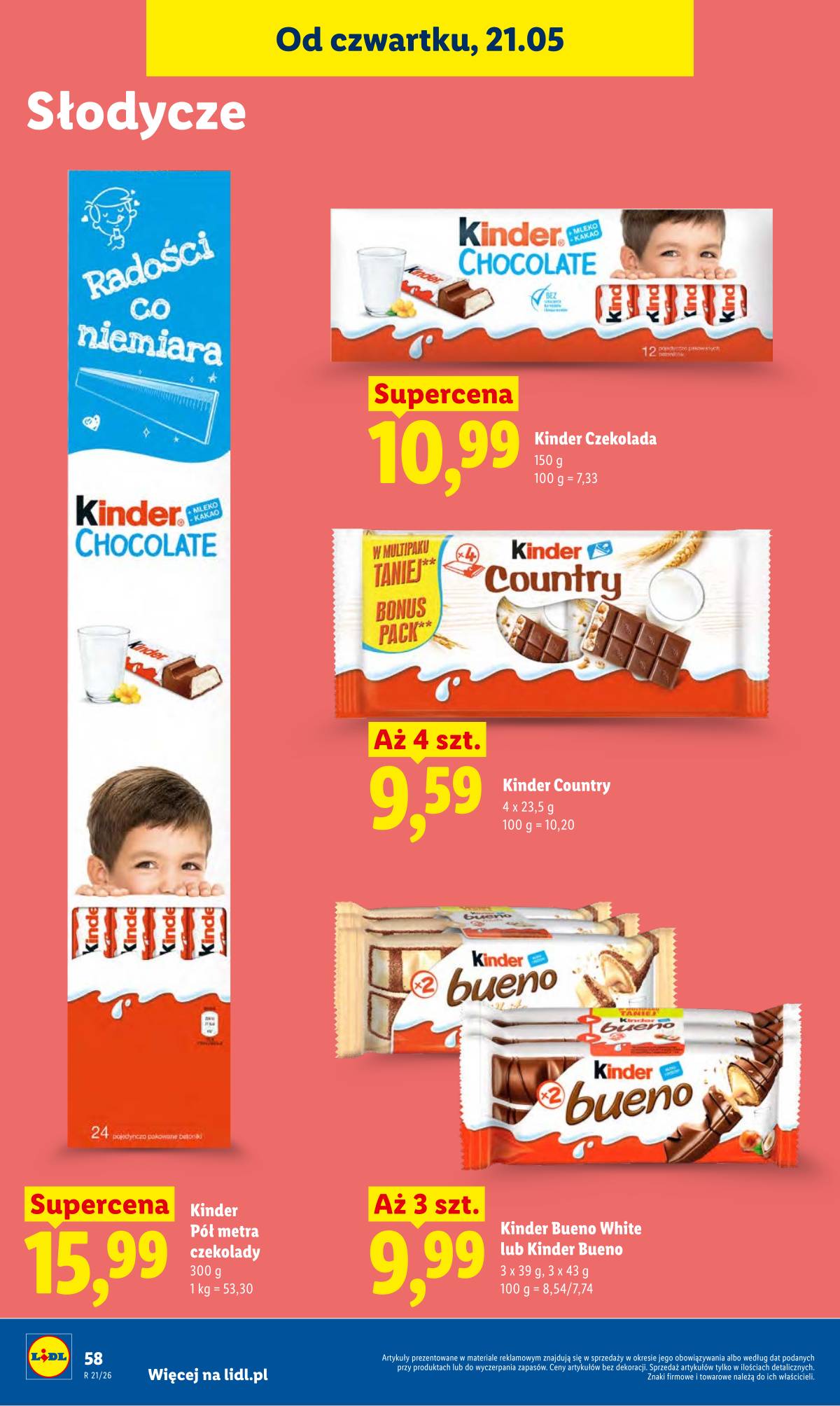 Lidl Lenkija - Gazetka ważna od 21.05 do 23.05 56 puslapis