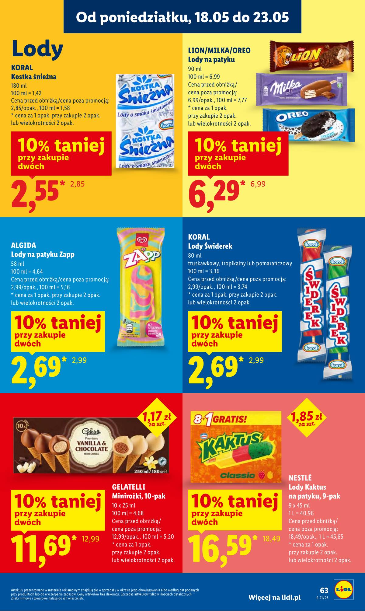 Lidl Lenkija - Gazetka ważna od 21.05 do 23.05 61 puslapis