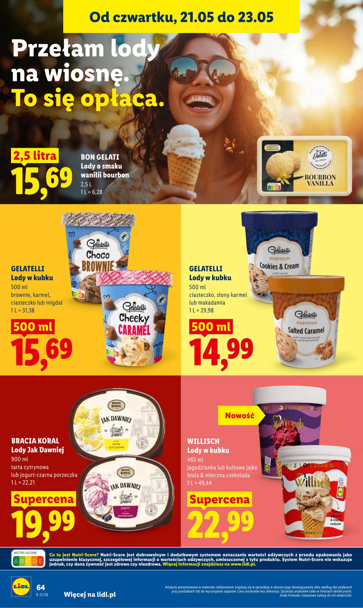 Lidl Lenkija - Gazetka ważna od 21.05 do 23.05 62 puslapis