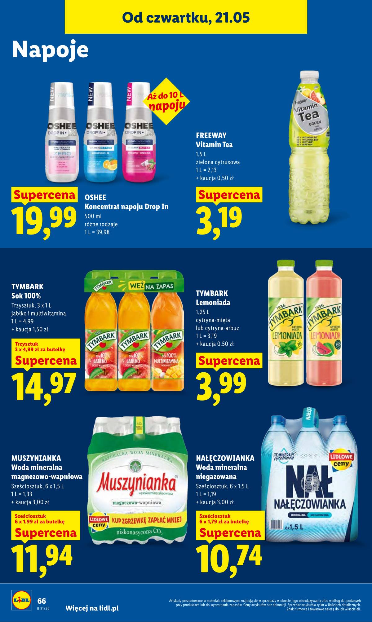 Lidl Lenkija - Gazetka ważna od 21.05 do 23.05 64 puslapis