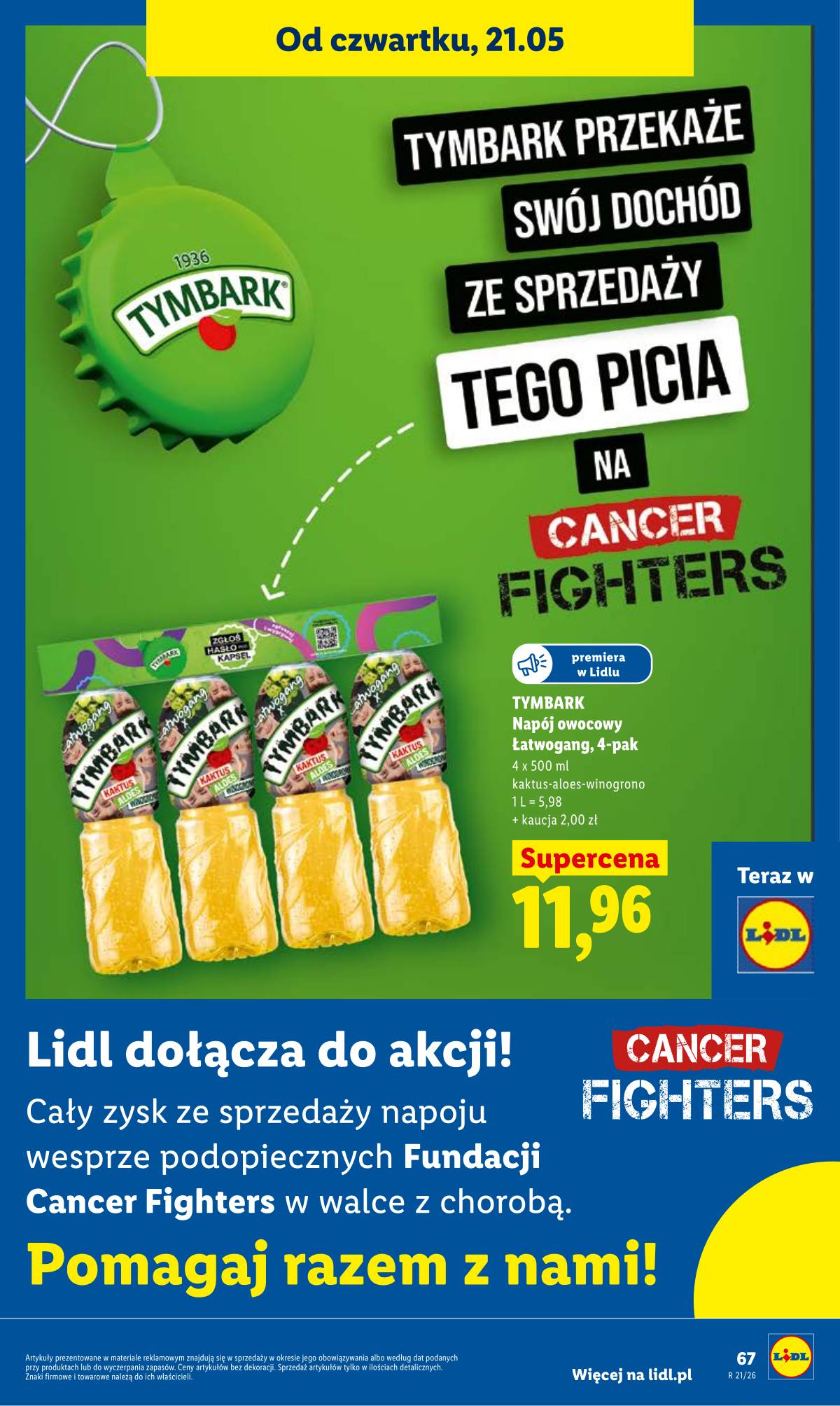 Lidl Lenkija - Gazetka ważna od 21.05 do 23.05 65 puslapis