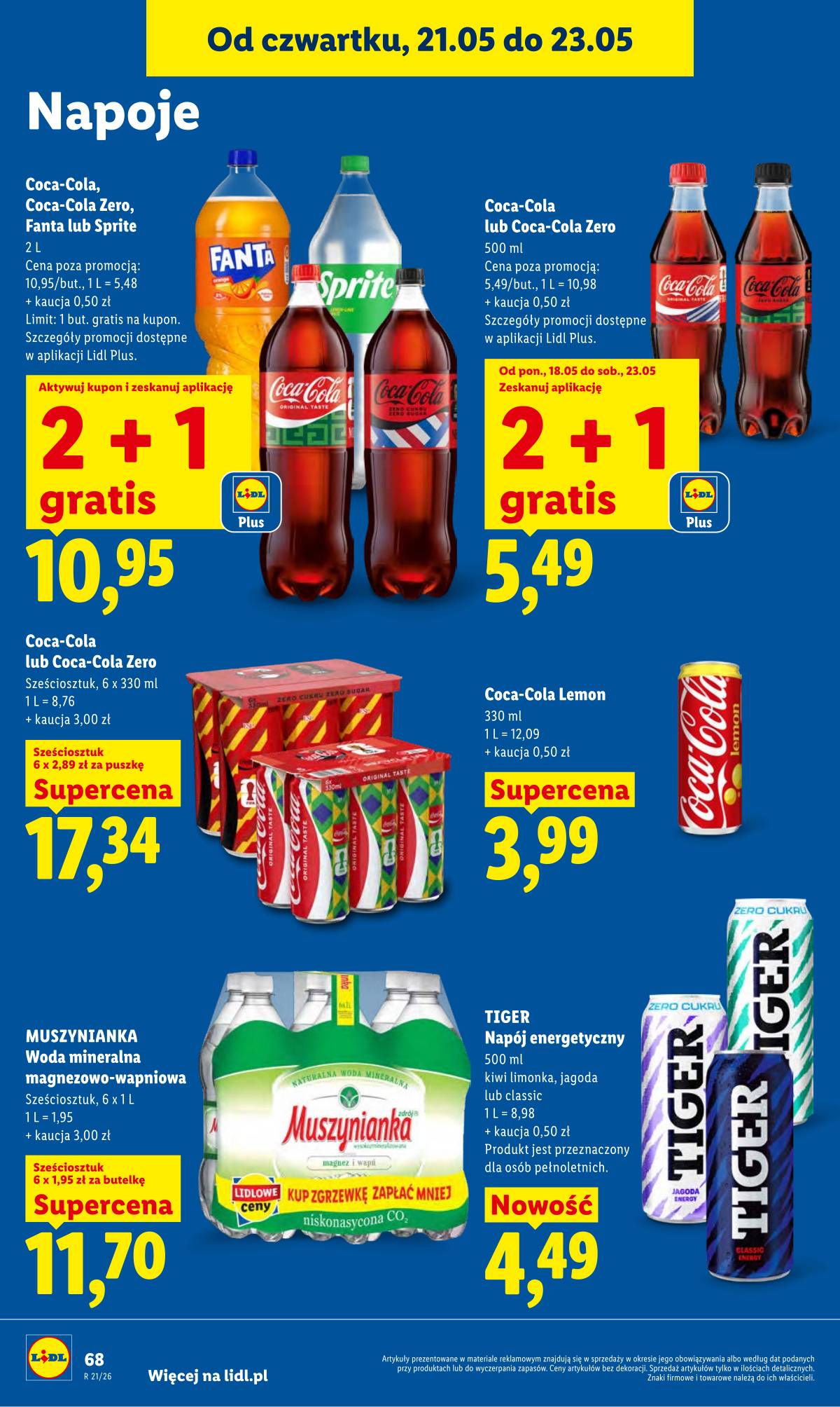 Lidl Lenkija - Gazetka ważna od 21.05 do 23.05 66 puslapis