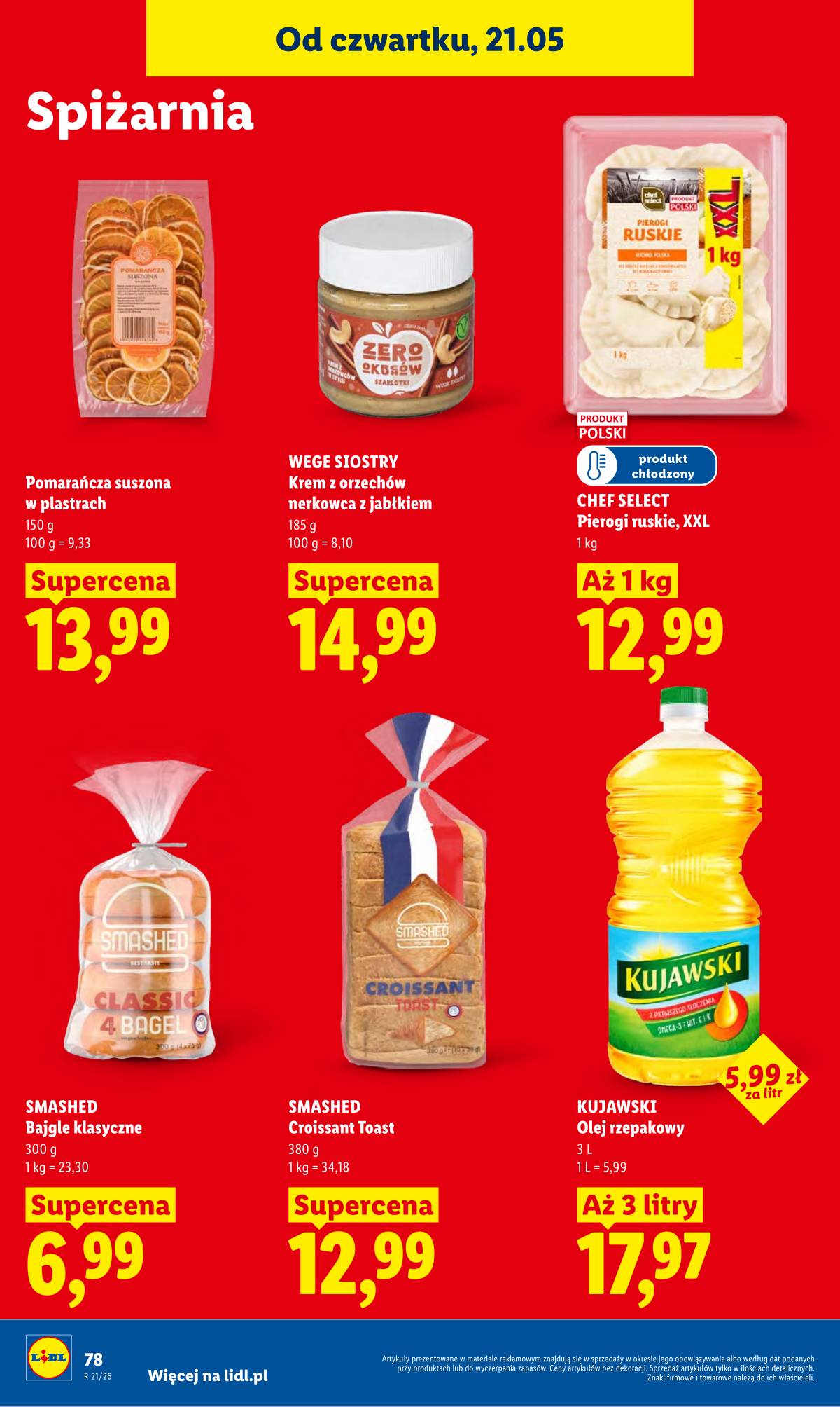 Lidl Lenkija - Gazetka ważna od 21.05 do 23.05 78 puslapis
