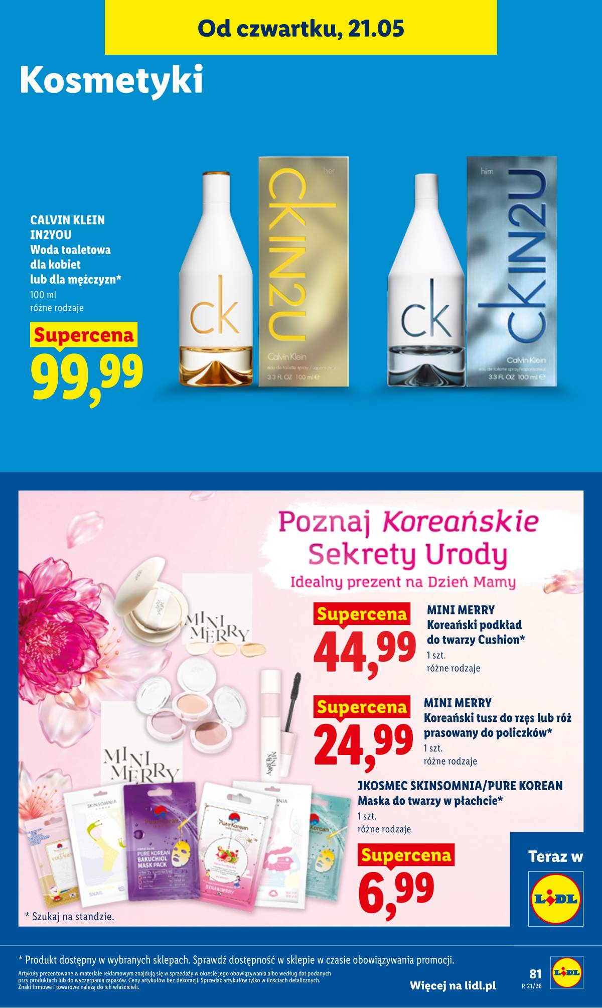 Lidl Lenkija - Gazetka ważna od 21.05 do 23.05 81 puslapis