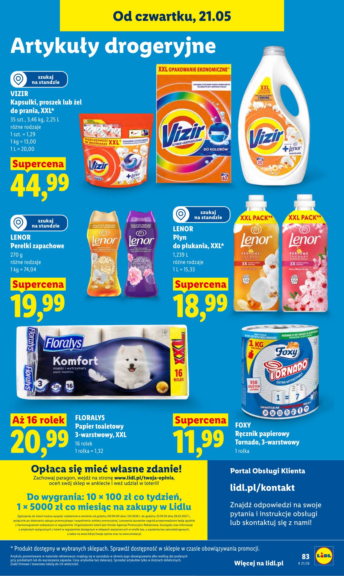 Lidl Lenkija - Gazetka ważna od 21.05 do 23.05 83 puslapis