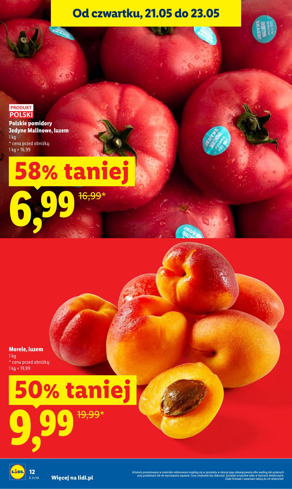 Lidl Lenkija - Gazetka ważna od 21.05 do 23.05 12 puslapis