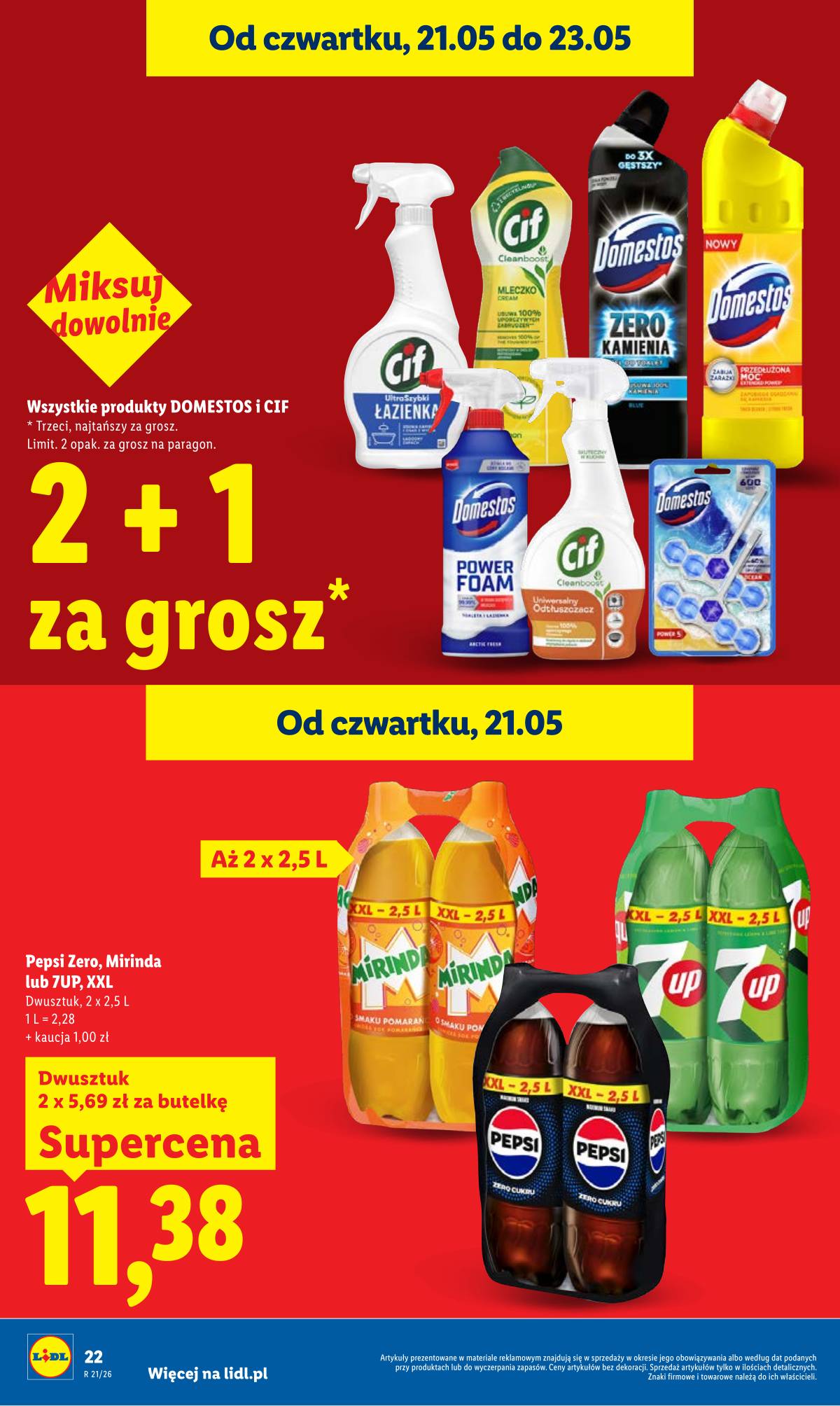 Lidl Lenkija - Gazetka ważna od 21.05 do 23.05 22 puslapis