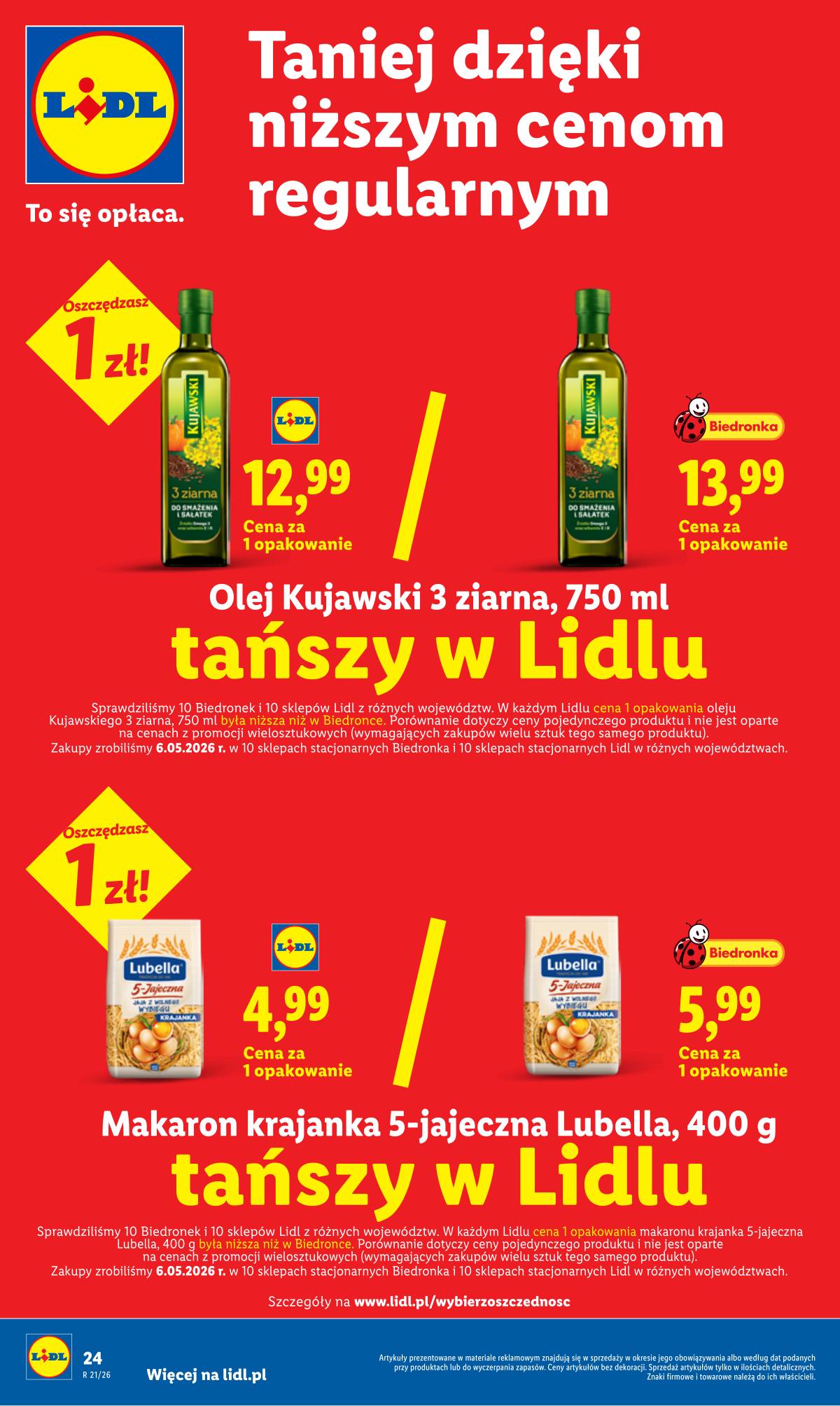 Lidl Lenkija - Gazetka ważna od 21.05 do 23.05 24 puslapis
