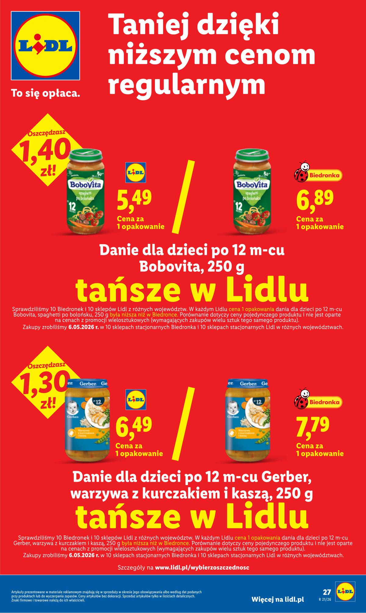Lidl Lenkija - Gazetka ważna od 21.05 do 23.05 27 puslapis