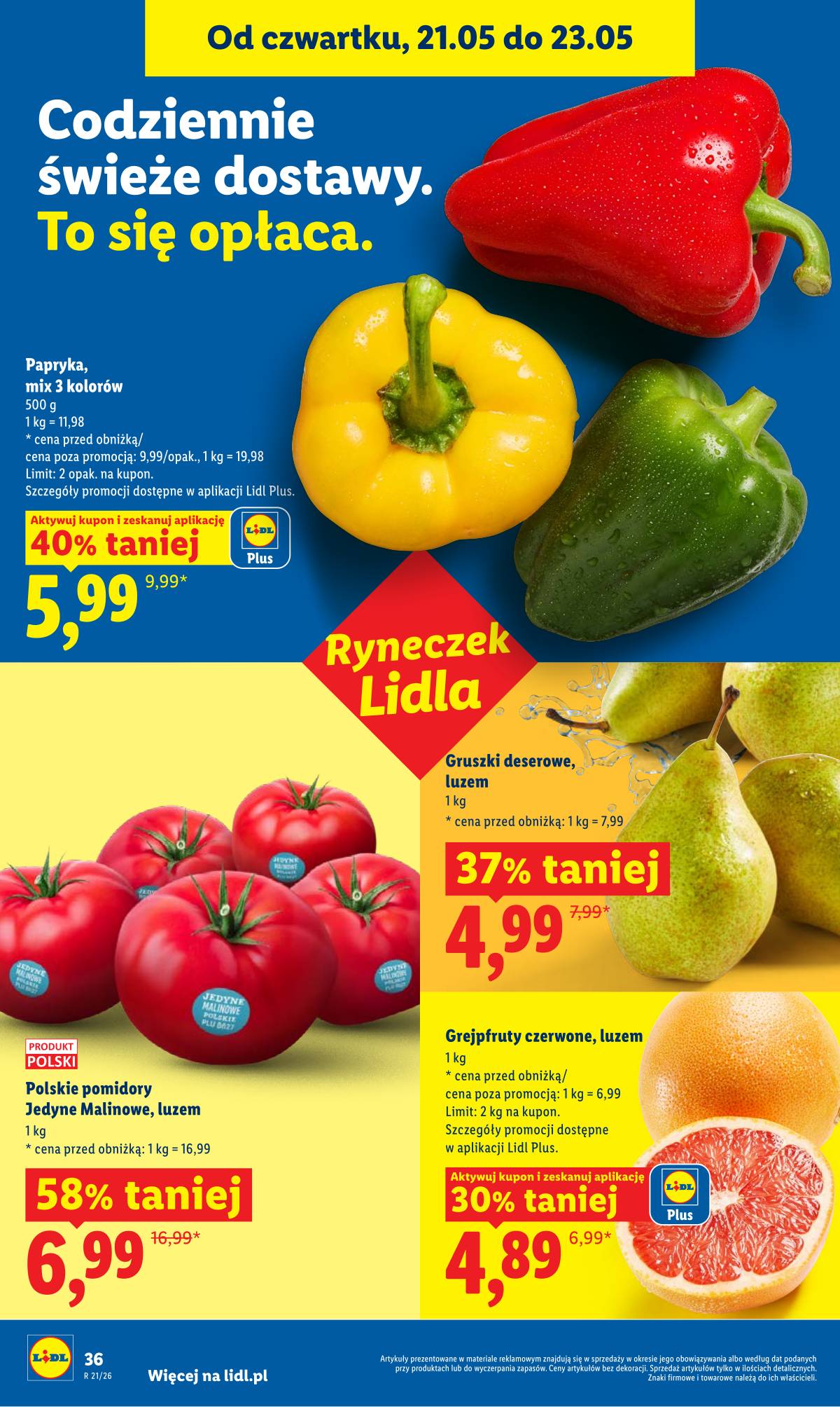 Lidl Lenkija - Gazetka ważna od 21.05 do 23.05 36 puslapis