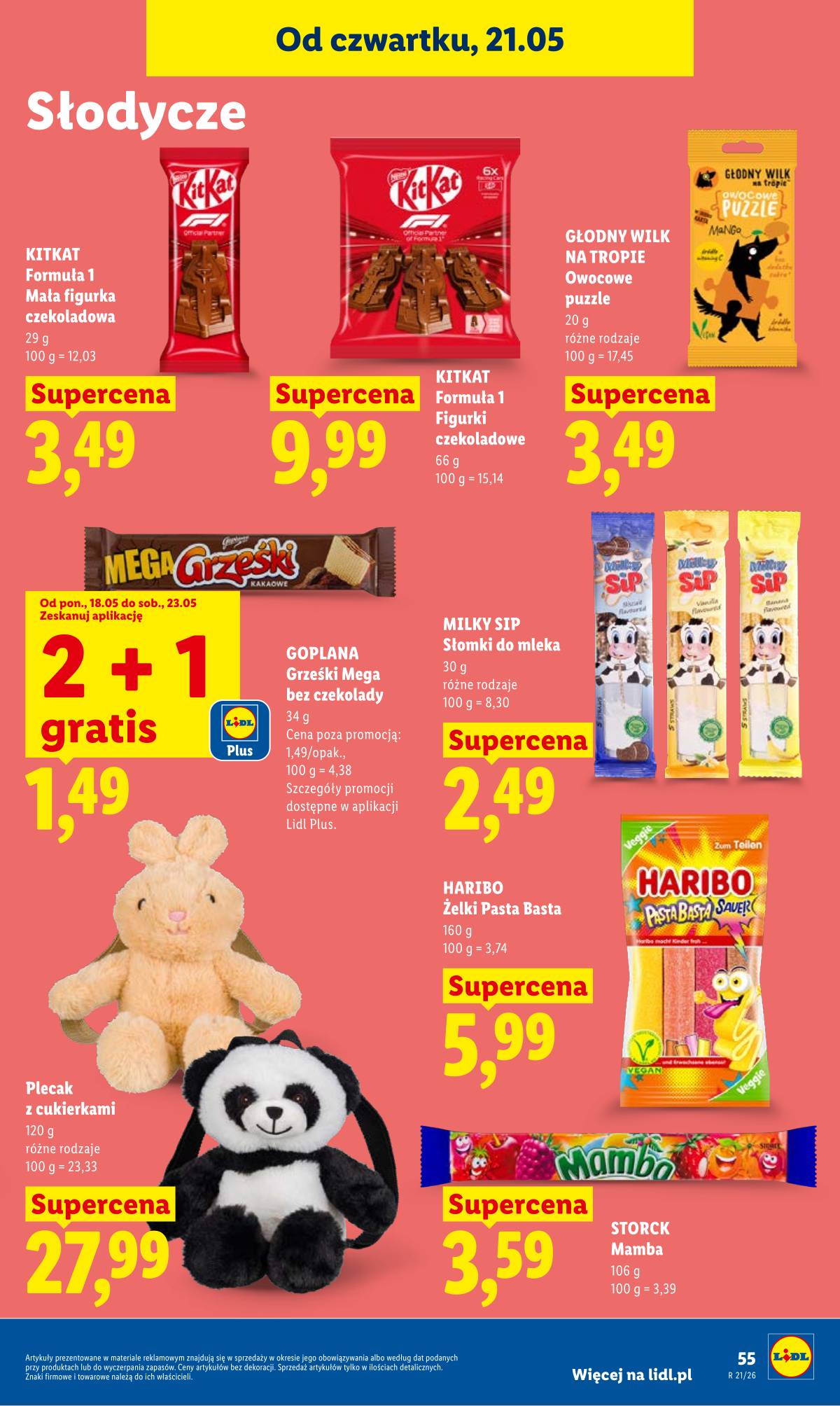 Lidl Lenkija - Gazetka ważna od 21.05 do 23.05 59 puslapis