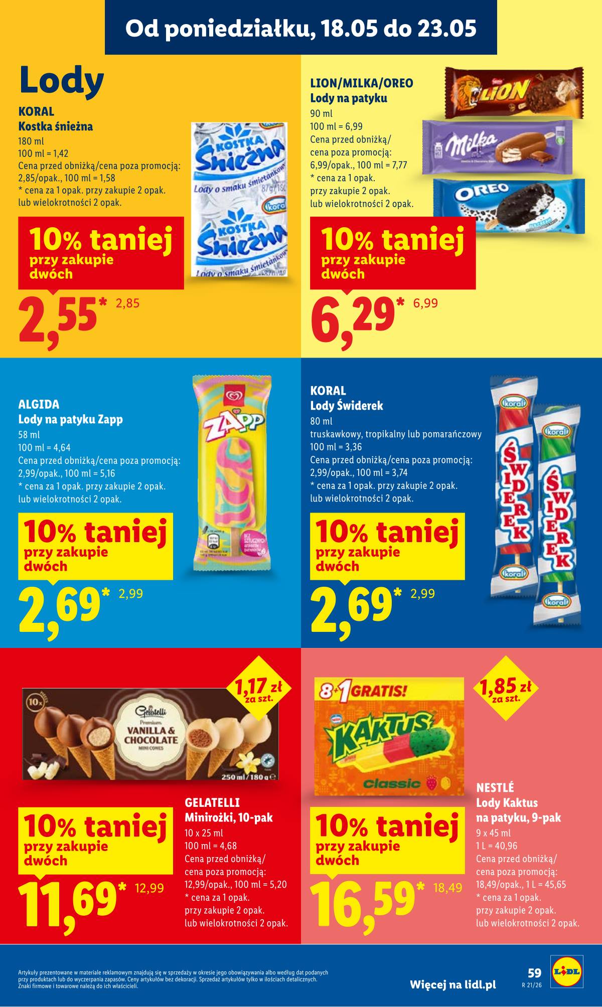 Lidl Lenkija - Gazetka ważna od 21.05 do 23.05 63 puslapis