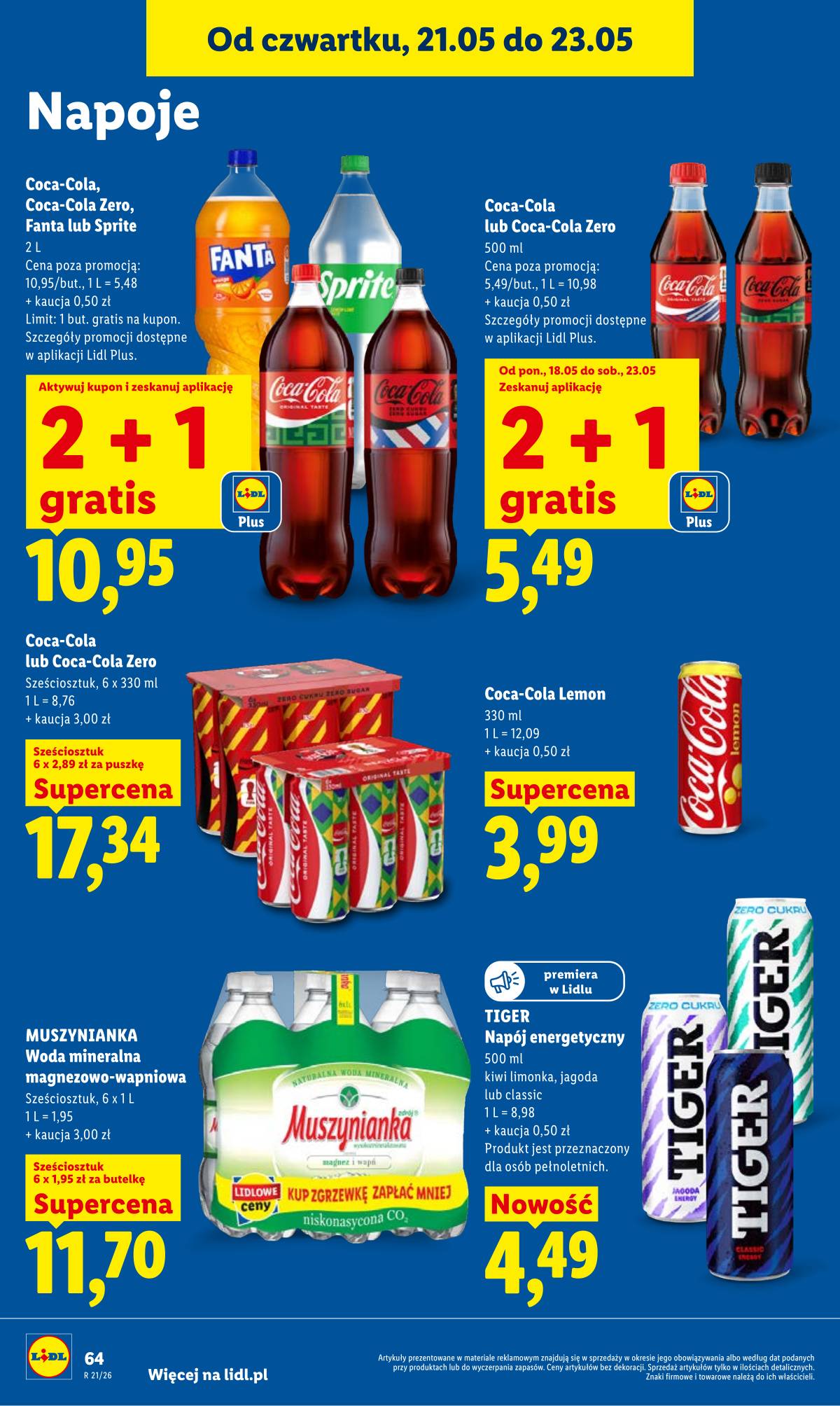 Lidl Lenkija - Gazetka ważna od 21.05 do 23.05 68 puslapis