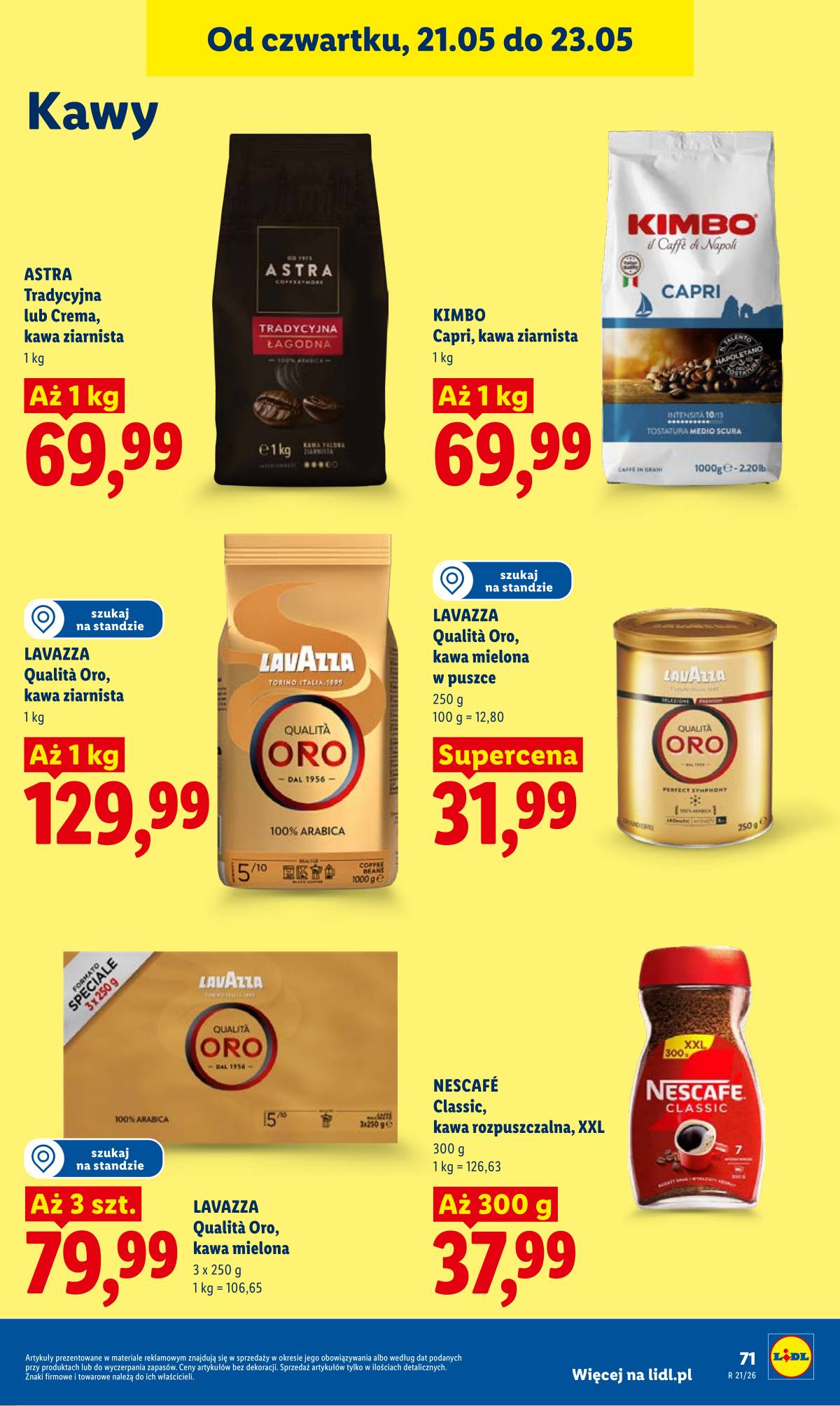 Lidl Lenkija - Gazetka ważna od 21.05 do 23.05 77 puslapis