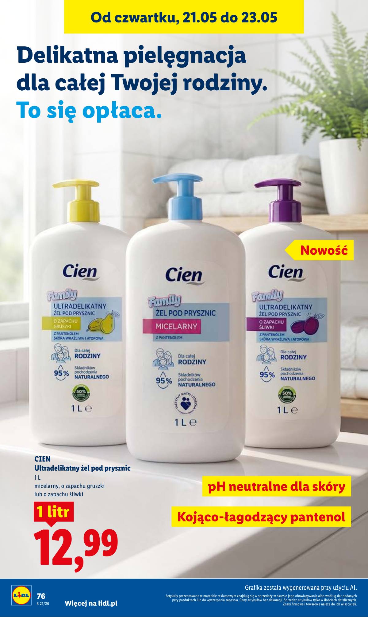 Lidl Lenkija - Gazetka ważna od 21.05 do 23.05 82 puslapis