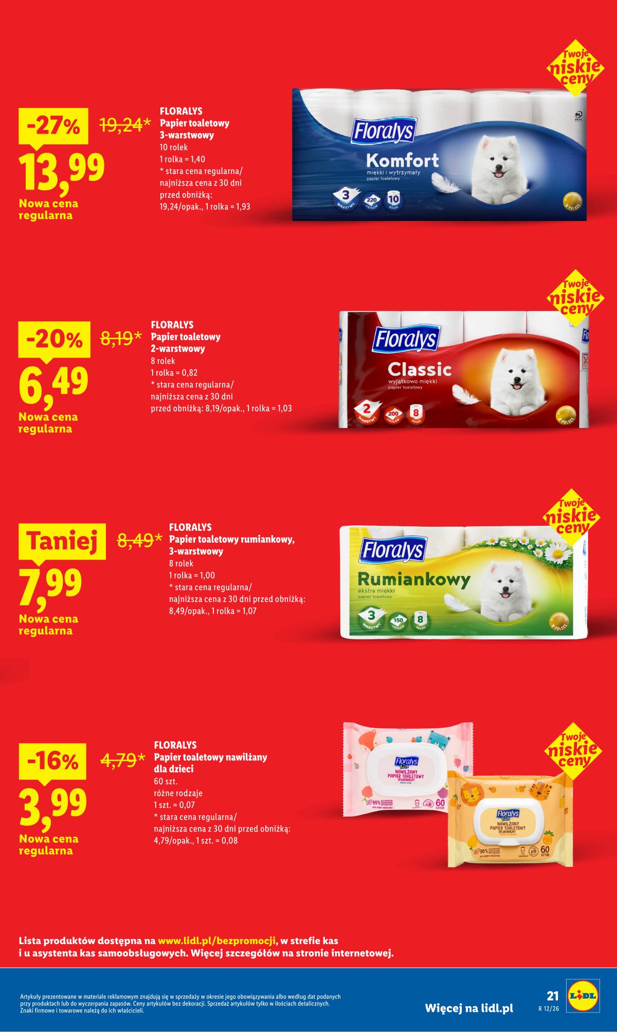 Lidl Lenkija - Rewolucja cenowa! 21 puslapis
