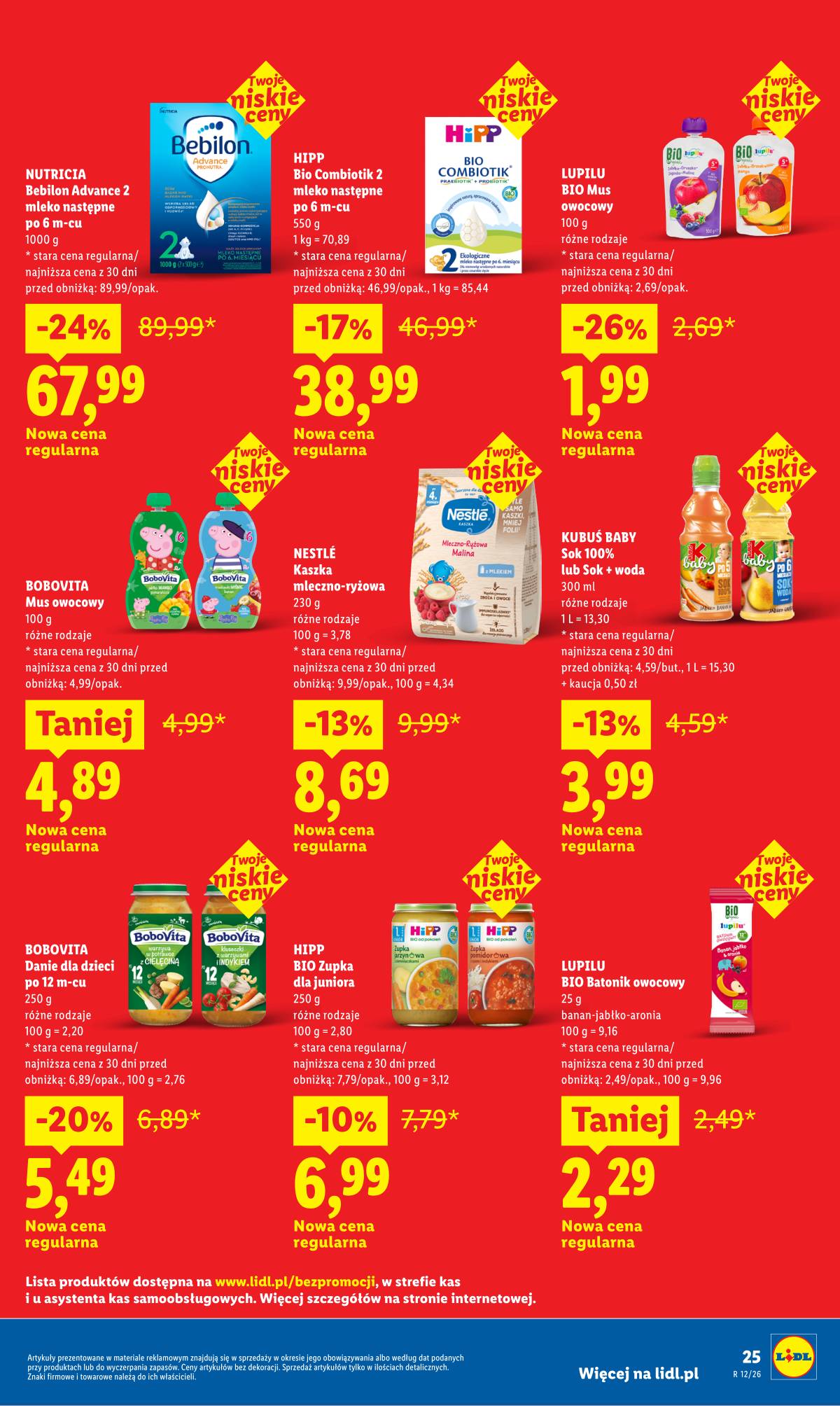 Lidl Lenkija - Rewolucja cenowa! 25 puslapis