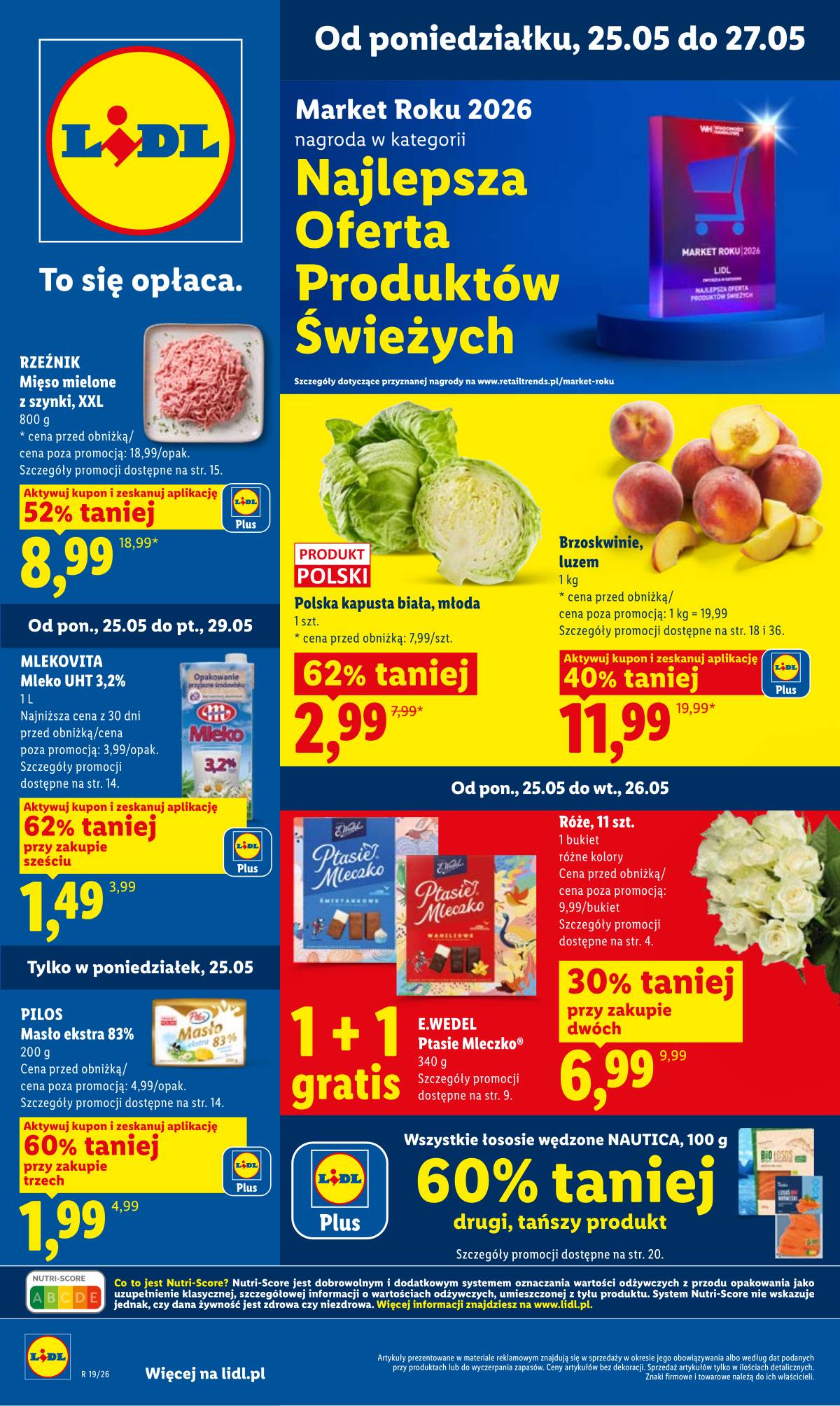 Lidl Lenkija - Gazetka ważna od 25.05 do 27.05 1 puslapis