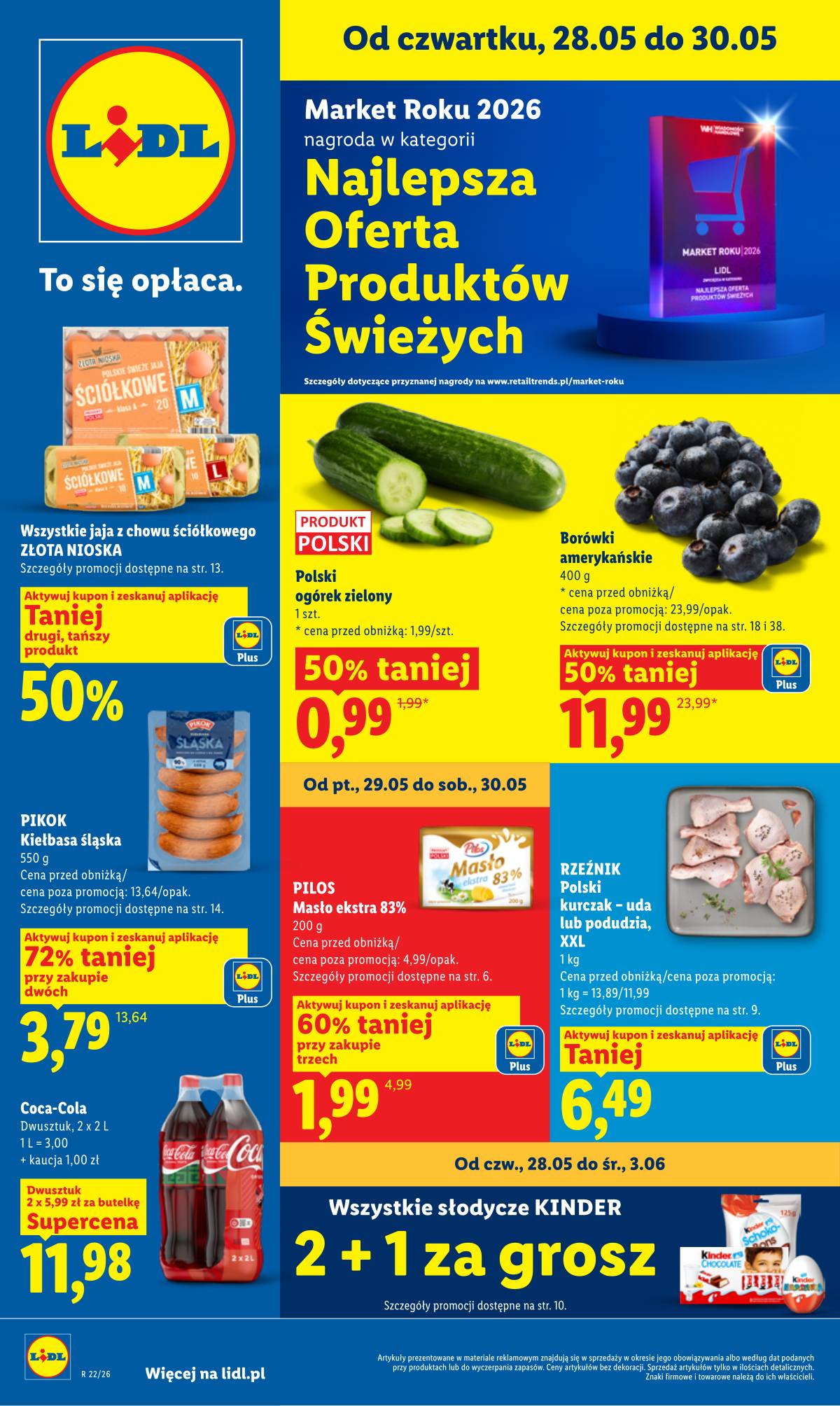 Lidl Lenkija - Gazetka ważna od 28.05 do 30.05 1 puslapis