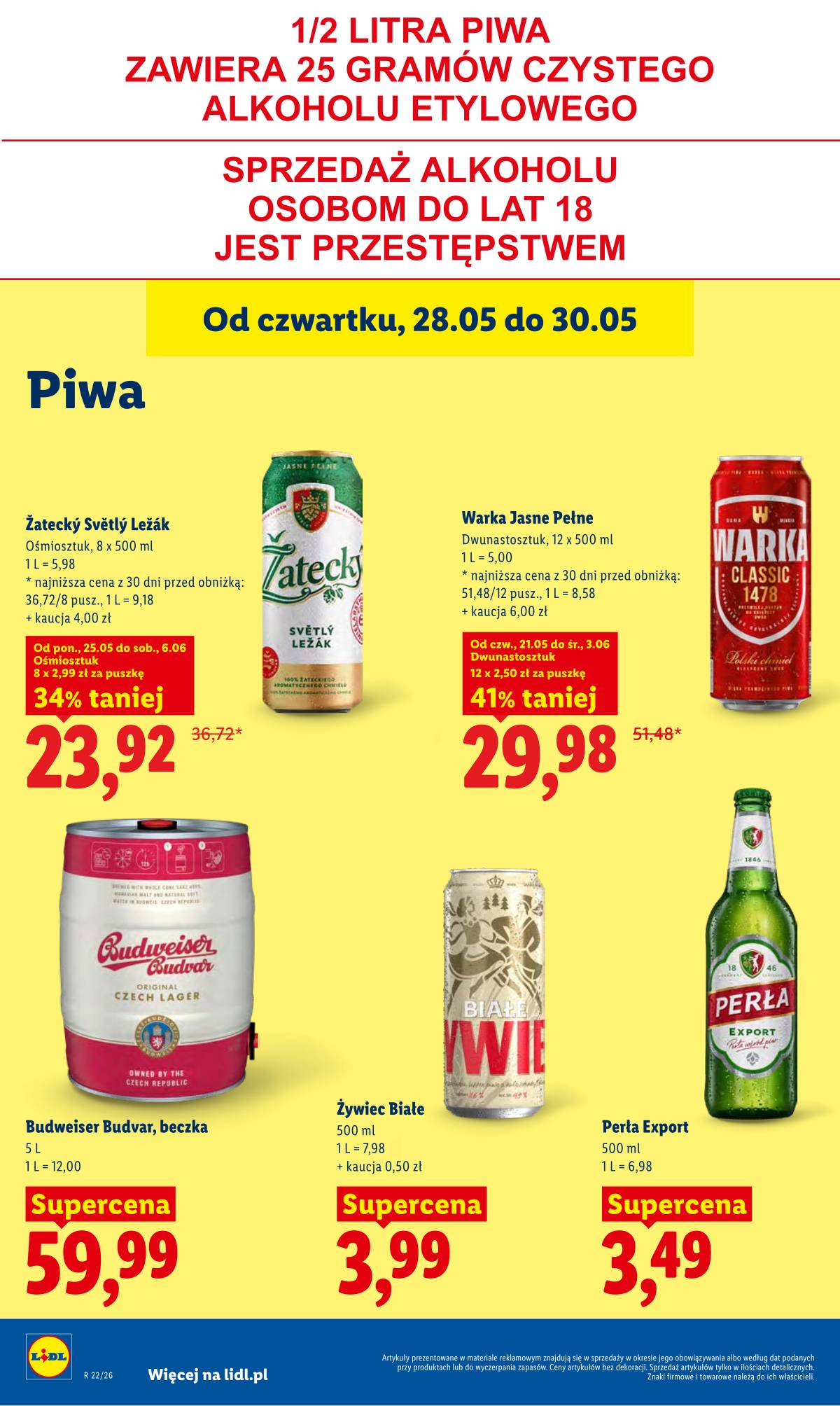 Lidl Lenkija - Gazetka ważna od 28.05 do 30.05 68 puslapis