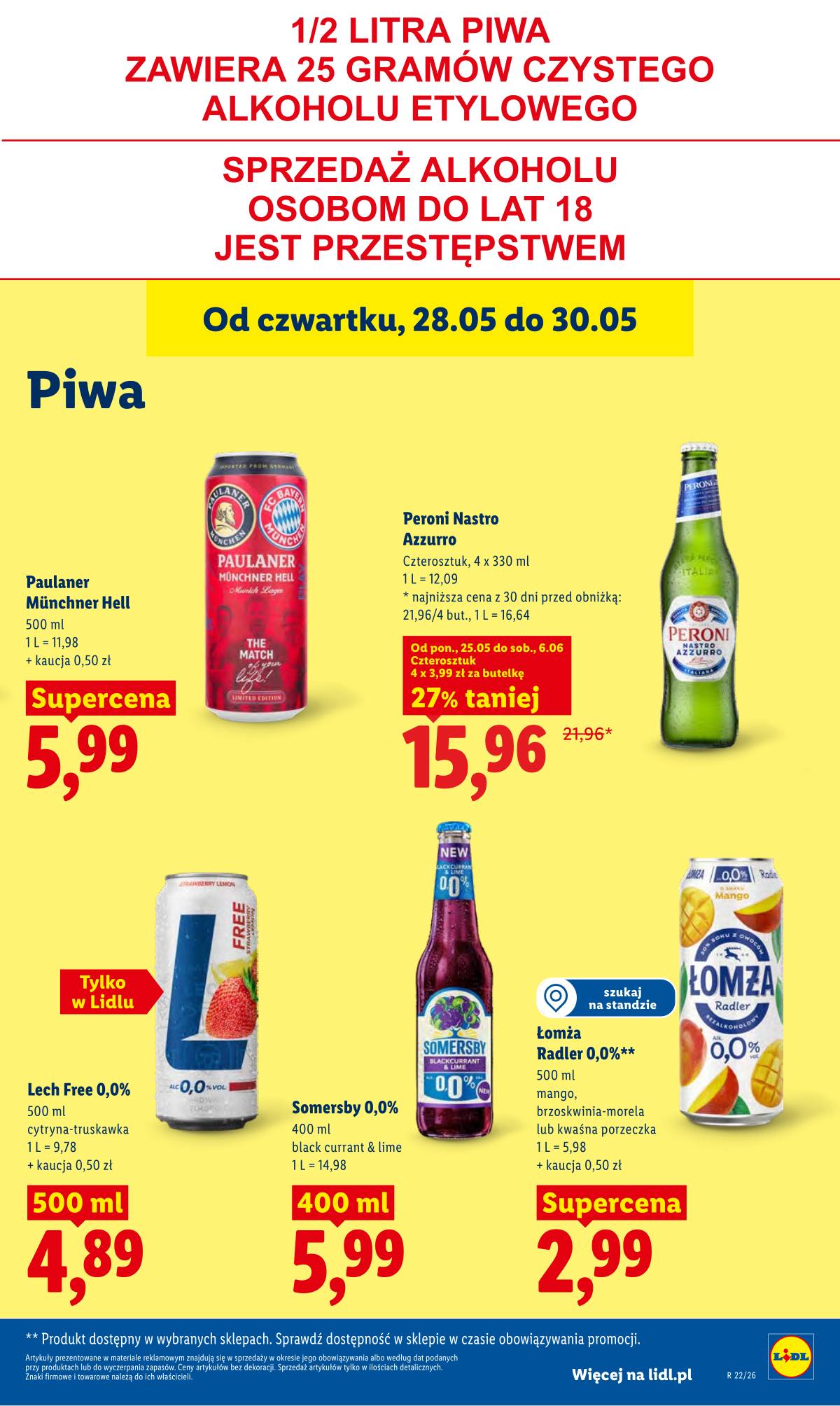 Lidl Lenkija - Gazetka ważna od 28.05 do 30.05 69 puslapis