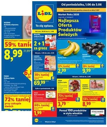 Lidl Lenkija - Gazetka ważna od 1.06 do 3.06 2026-06-01 – 2026-06-03