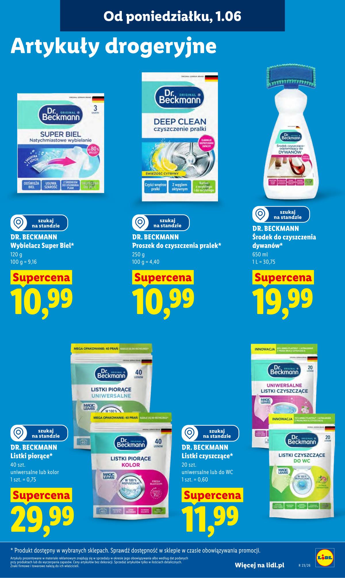Lidl Lenkija - Gazetka ważna od 1.06 do 3.06 105 puslapis