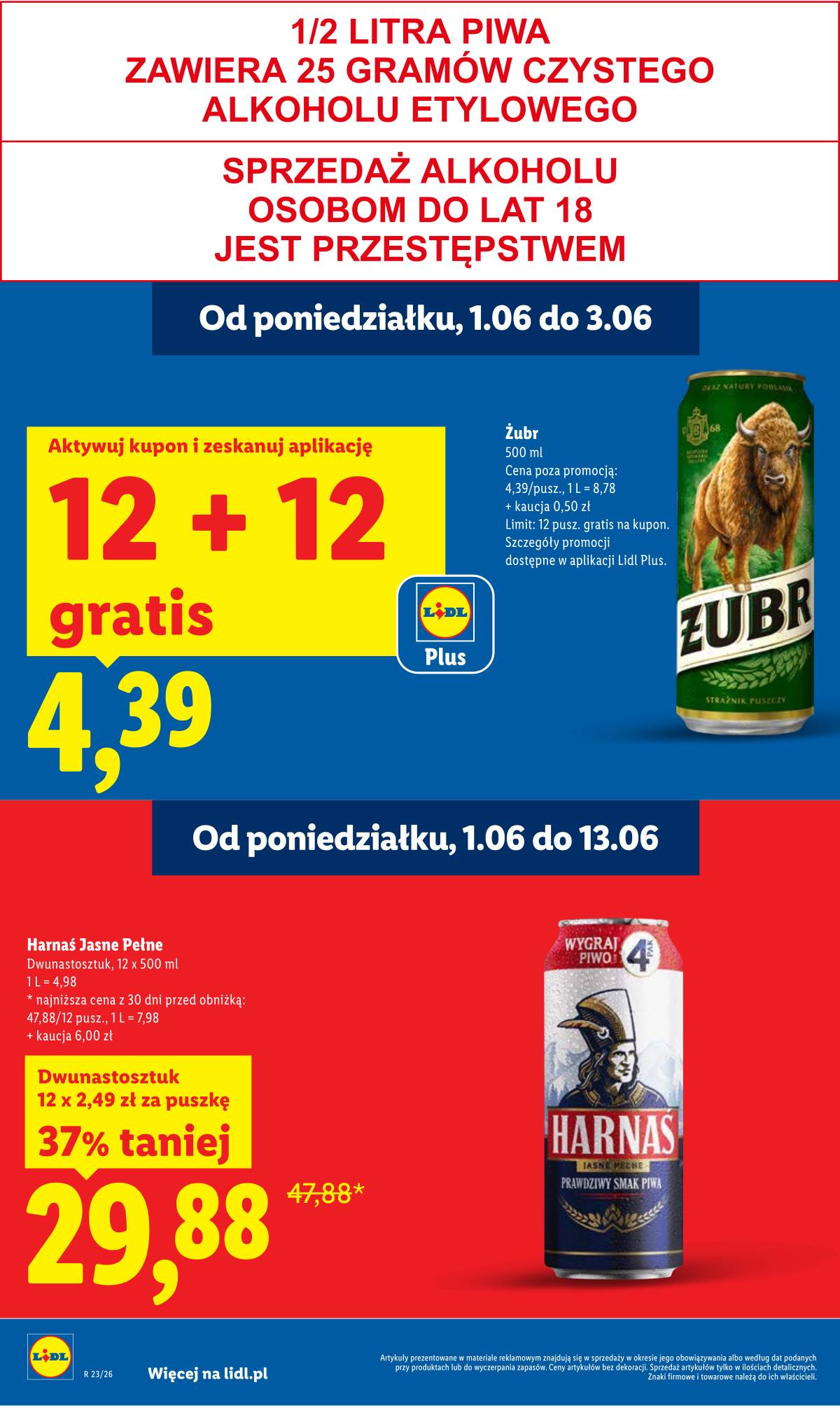 Lidl Lenkija - Gazetka ważna od 1.06 do 3.06 14 puslapis