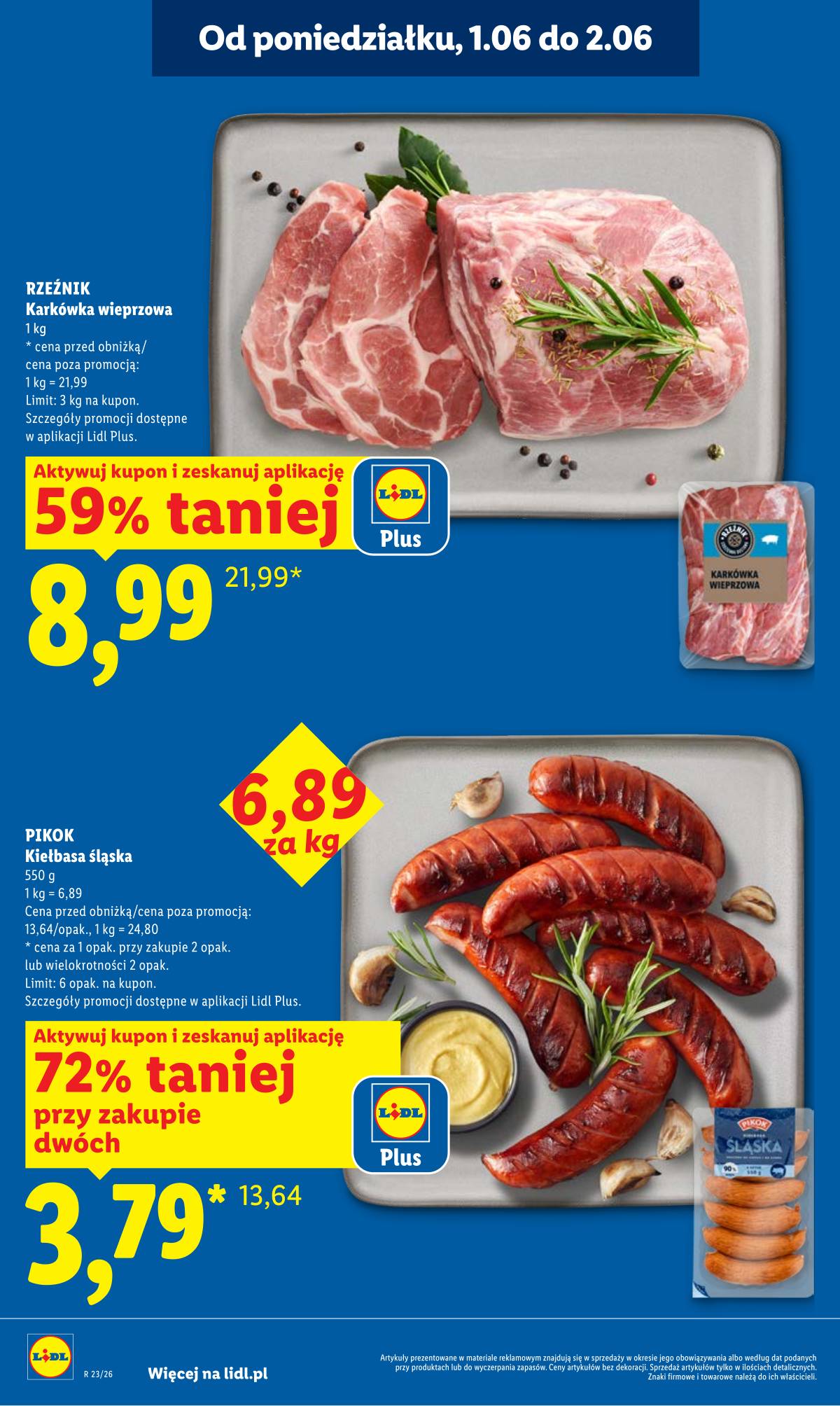 Lidl Lenkija - Gazetka ważna od 1.06 do 3.06 2 puslapis