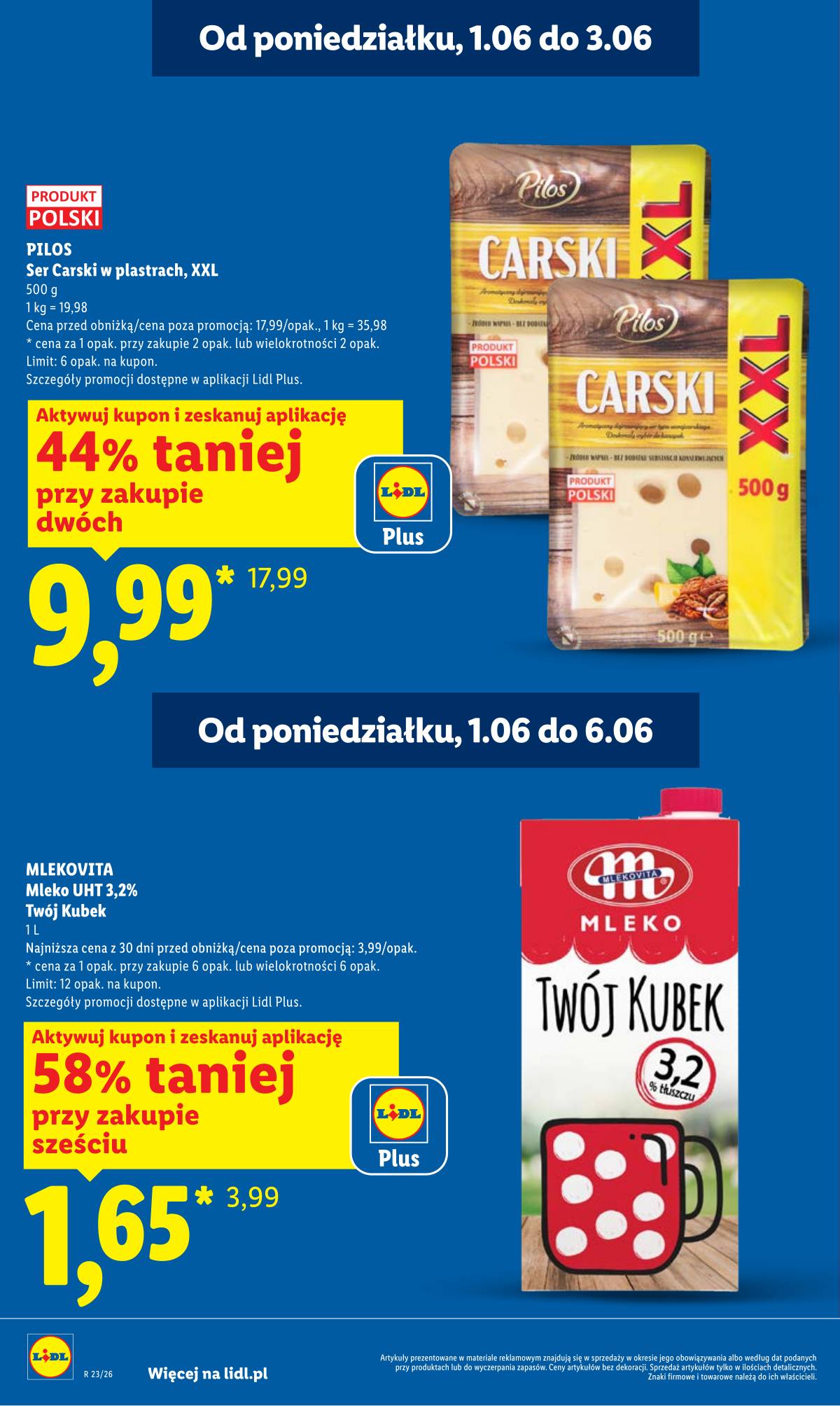 Lidl Lenkija - Gazetka ważna od 1.06 do 3.06 4 puslapis