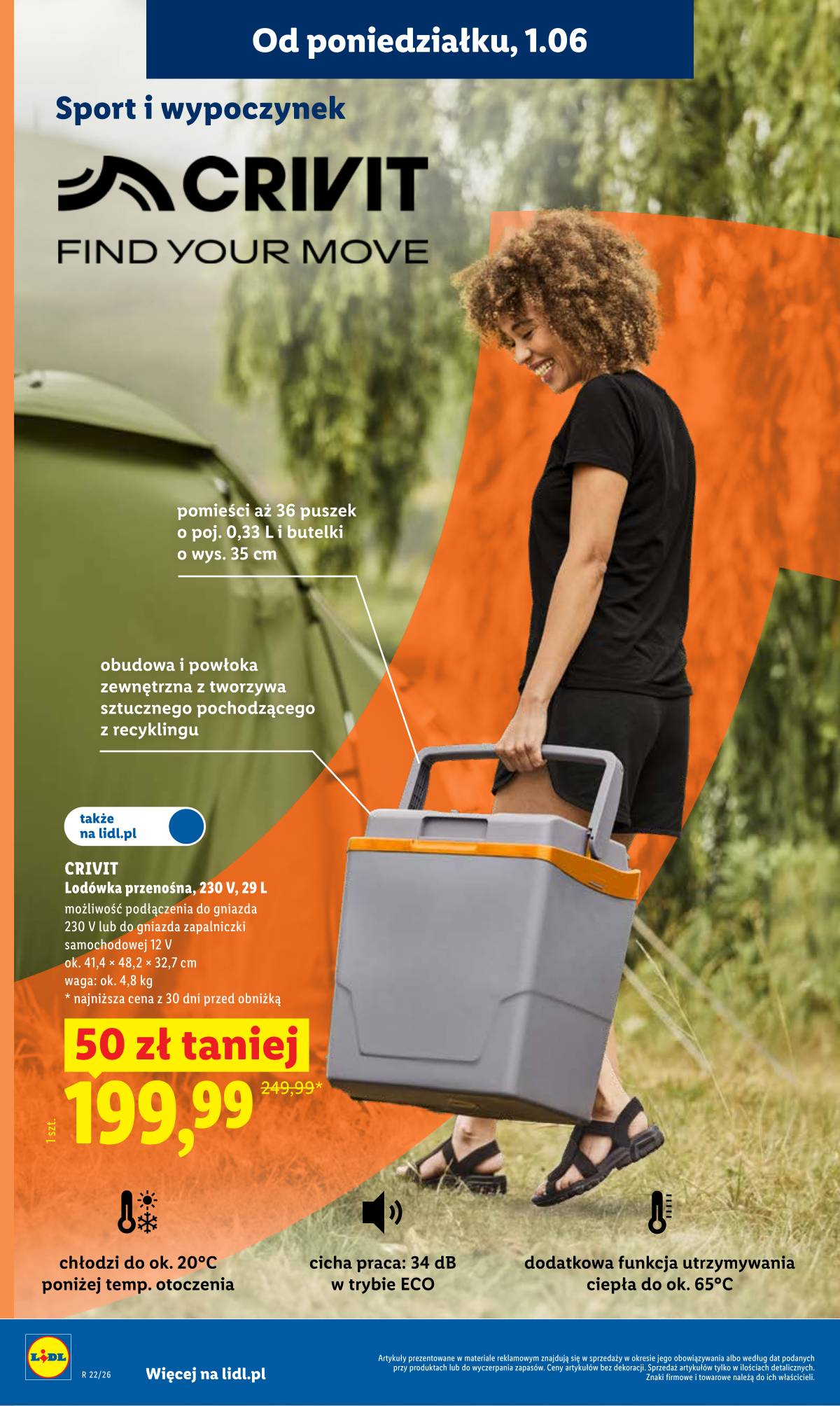 Lidl Lenkija - Gazetka ważna od 1.06 do 3.06 40 puslapis