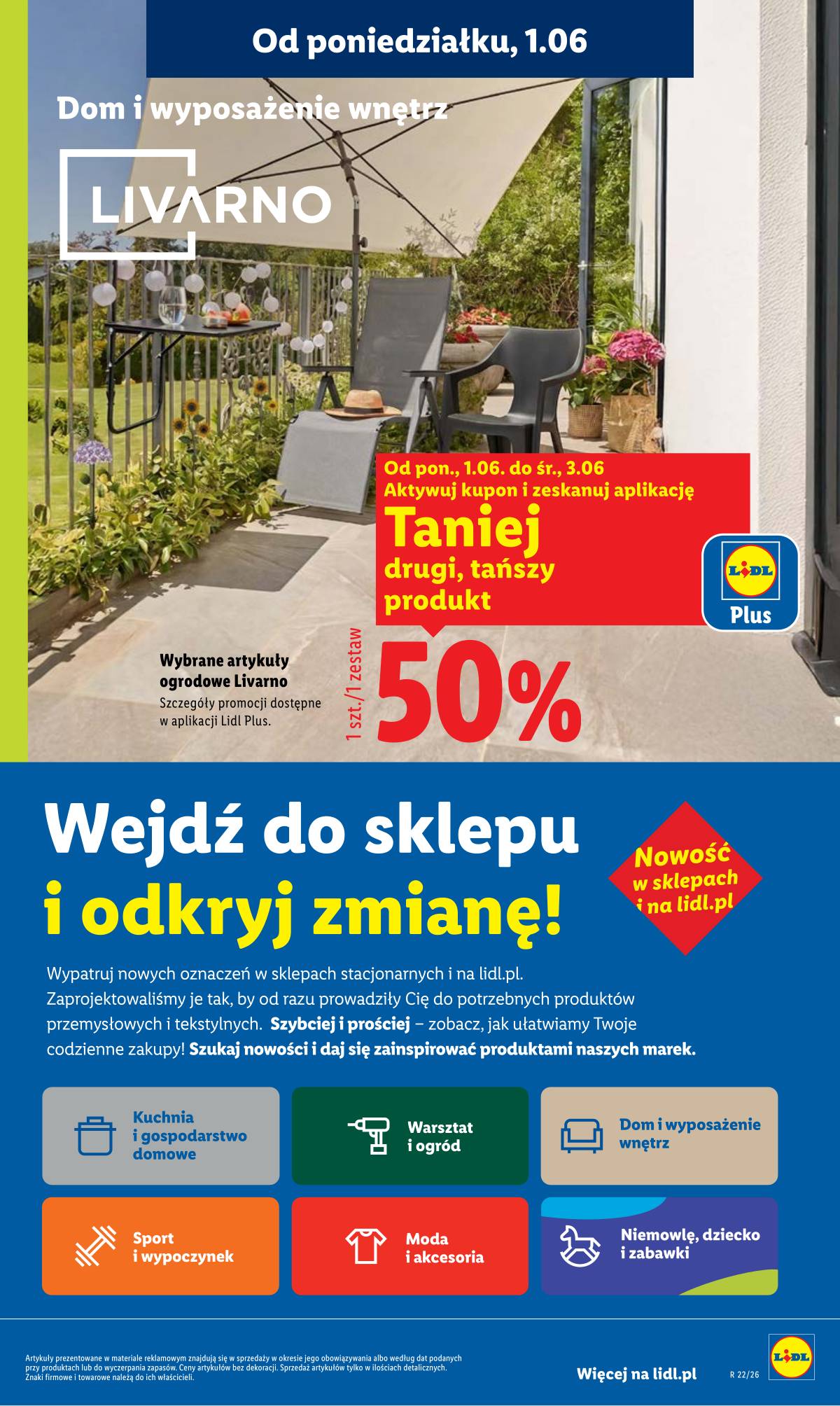 Lidl Lenkija - Gazetka ważna od 1.06 do 3.06 43 puslapis