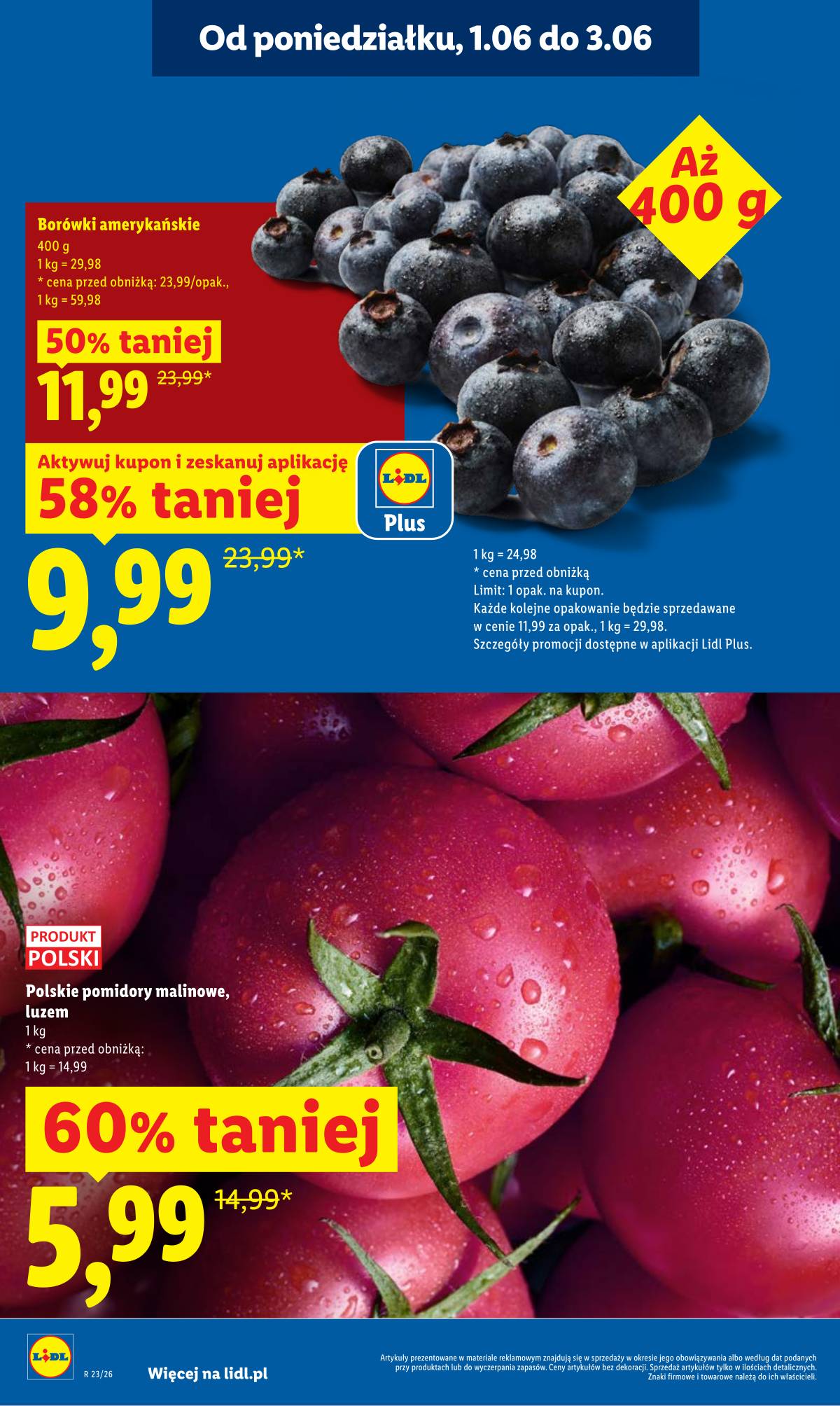 Lidl Lenkija - Gazetka ważna od 1.06 do 3.06 6 puslapis