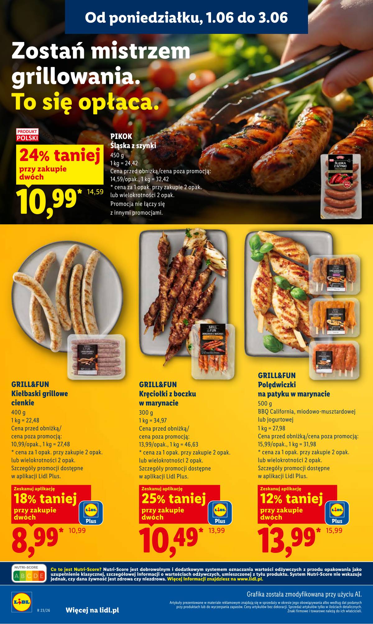 Lidl Lenkija - Gazetka ważna od 1.06 do 3.06 70 puslapis