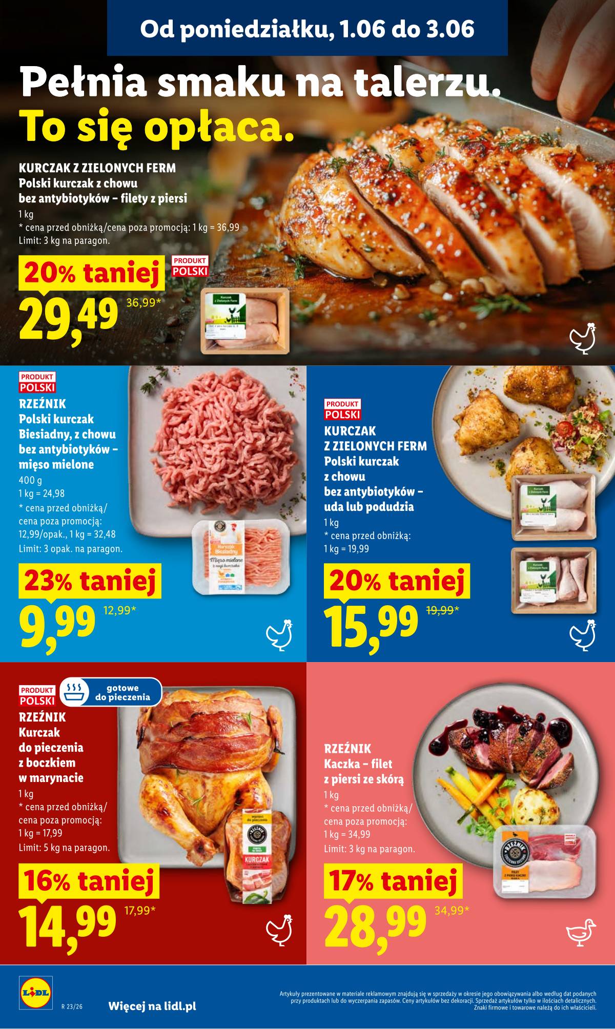 Lidl Lenkija - Gazetka ważna od 1.06 do 3.06 72 puslapis