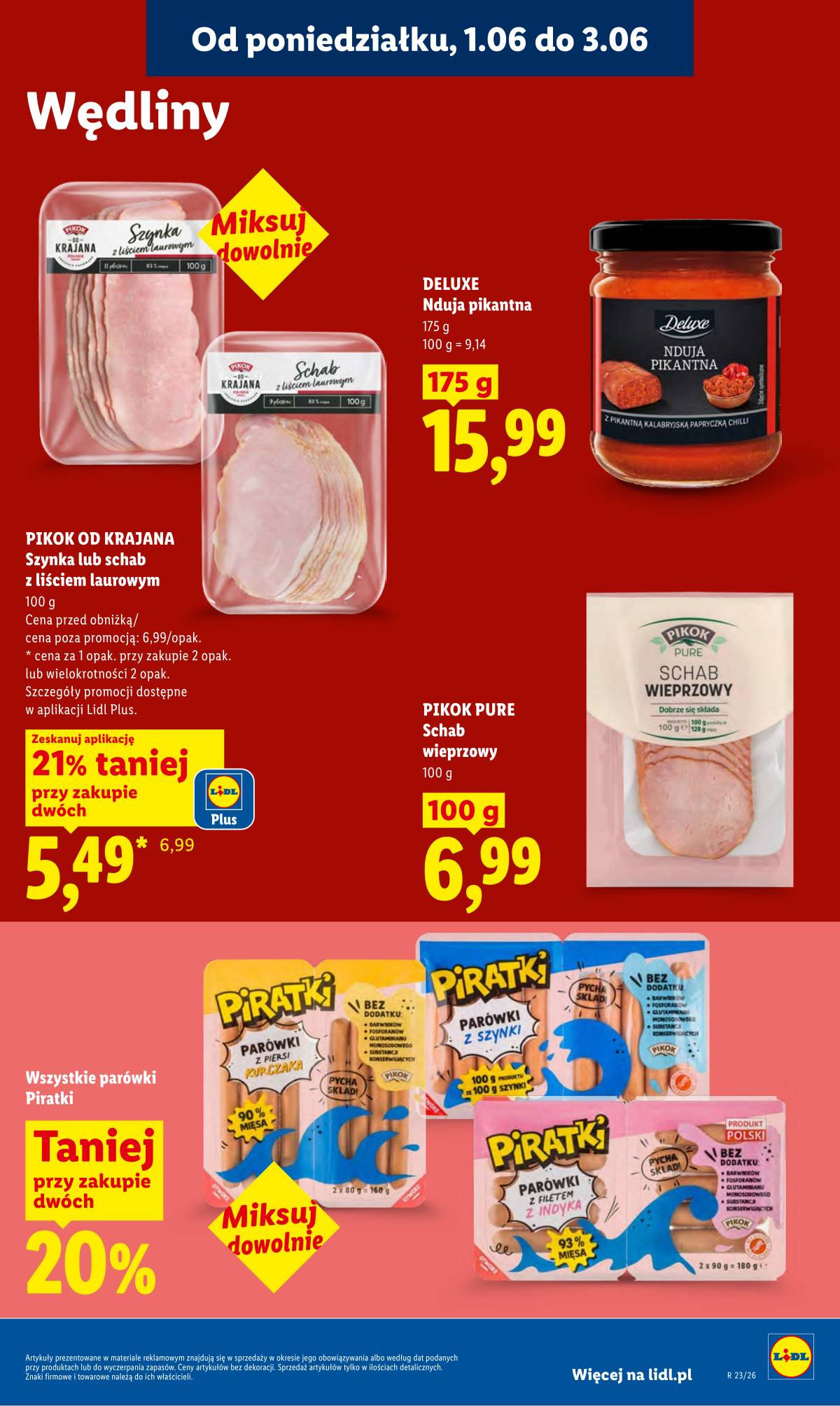 Lidl Lenkija - Gazetka ważna od 1.06 do 3.06 75 puslapis