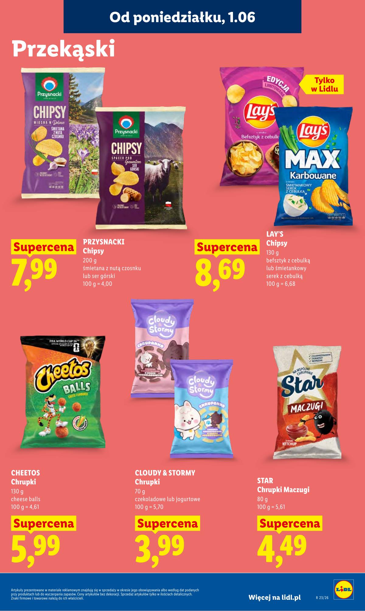 Lidl Lenkija - Gazetka ważna od 1.06 do 3.06 83 puslapis