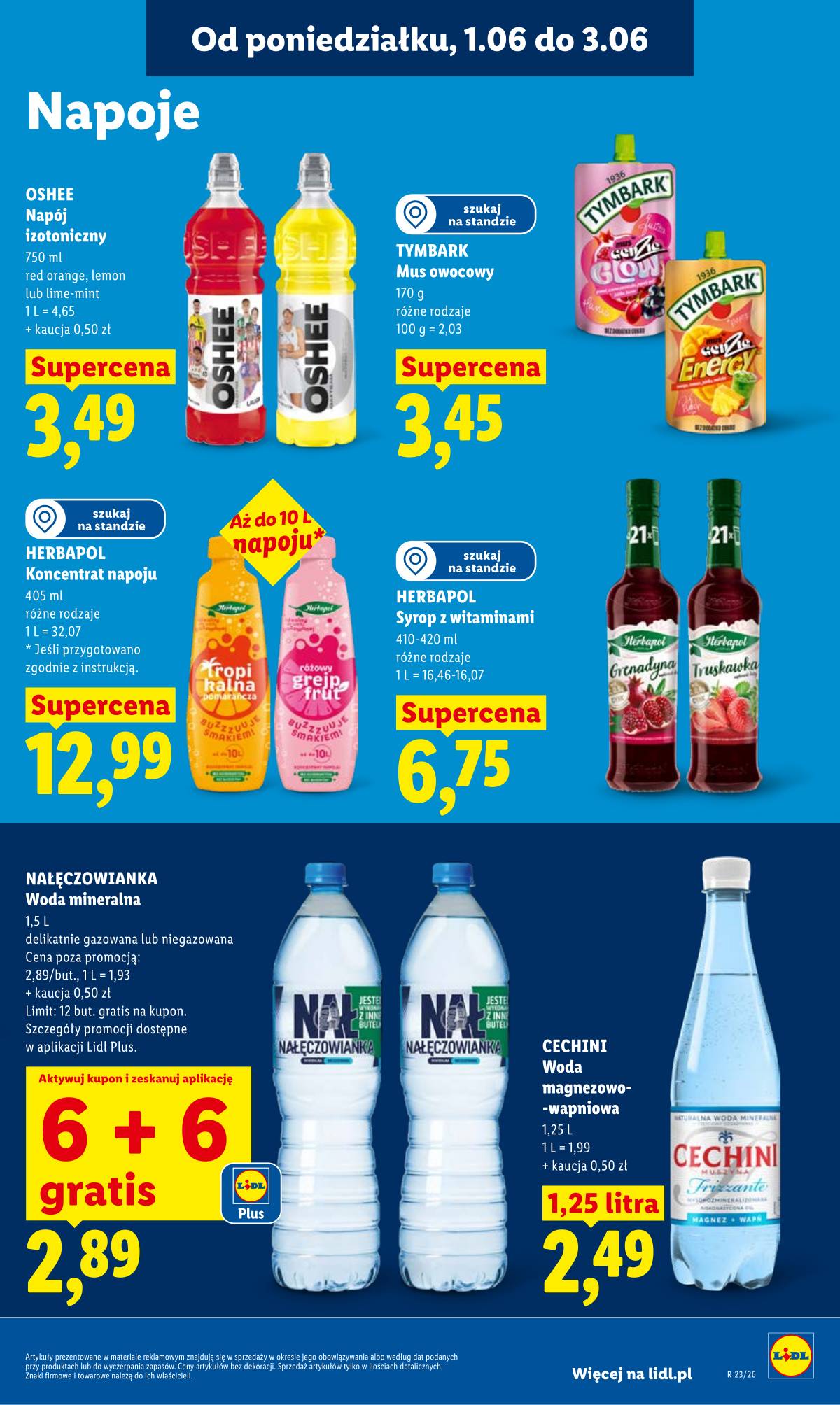 Lidl Lenkija - Gazetka ważna od 1.06 do 3.06 85 puslapis
