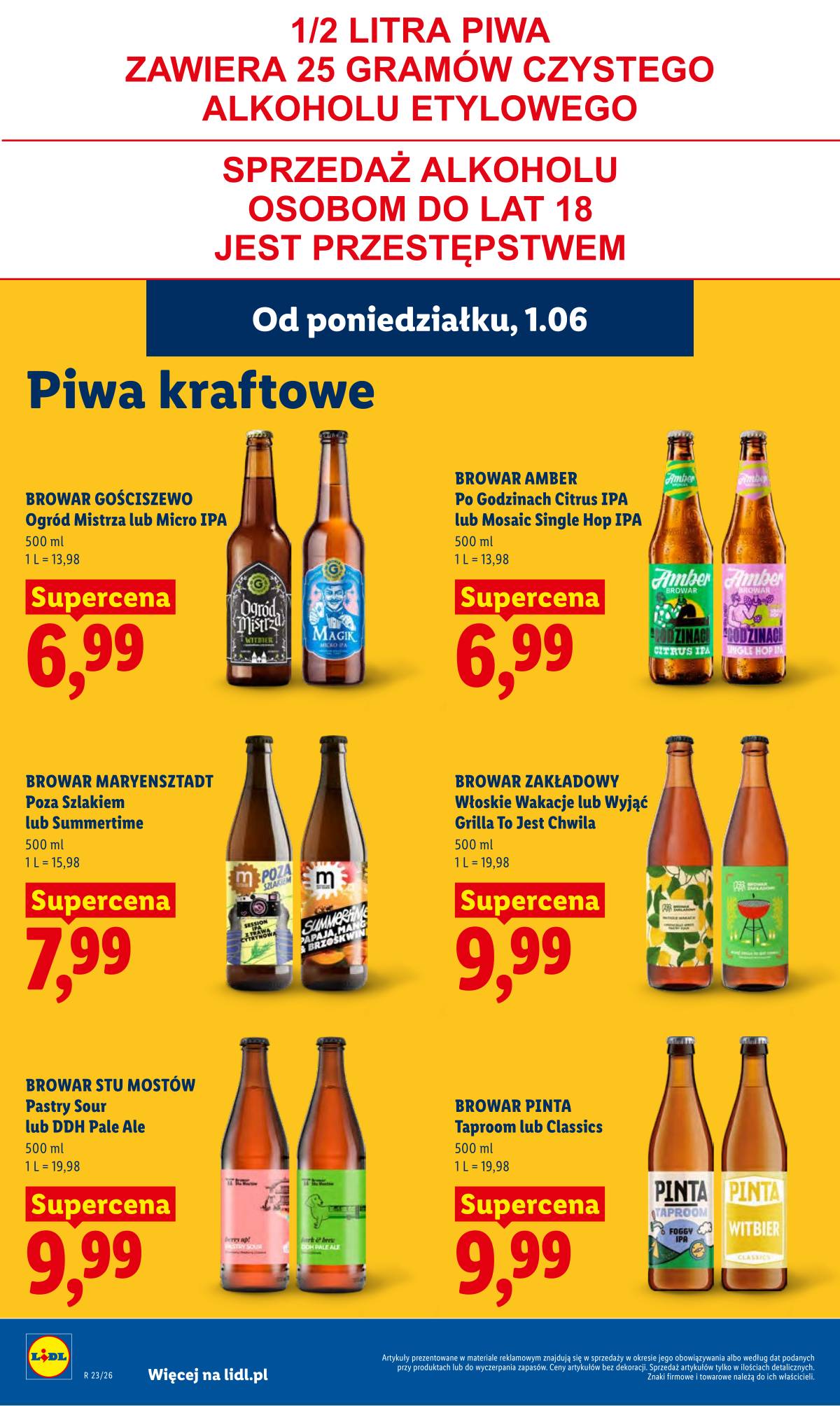 Lidl Lenkija - Gazetka ważna od 1.06 do 3.06 90 puslapis