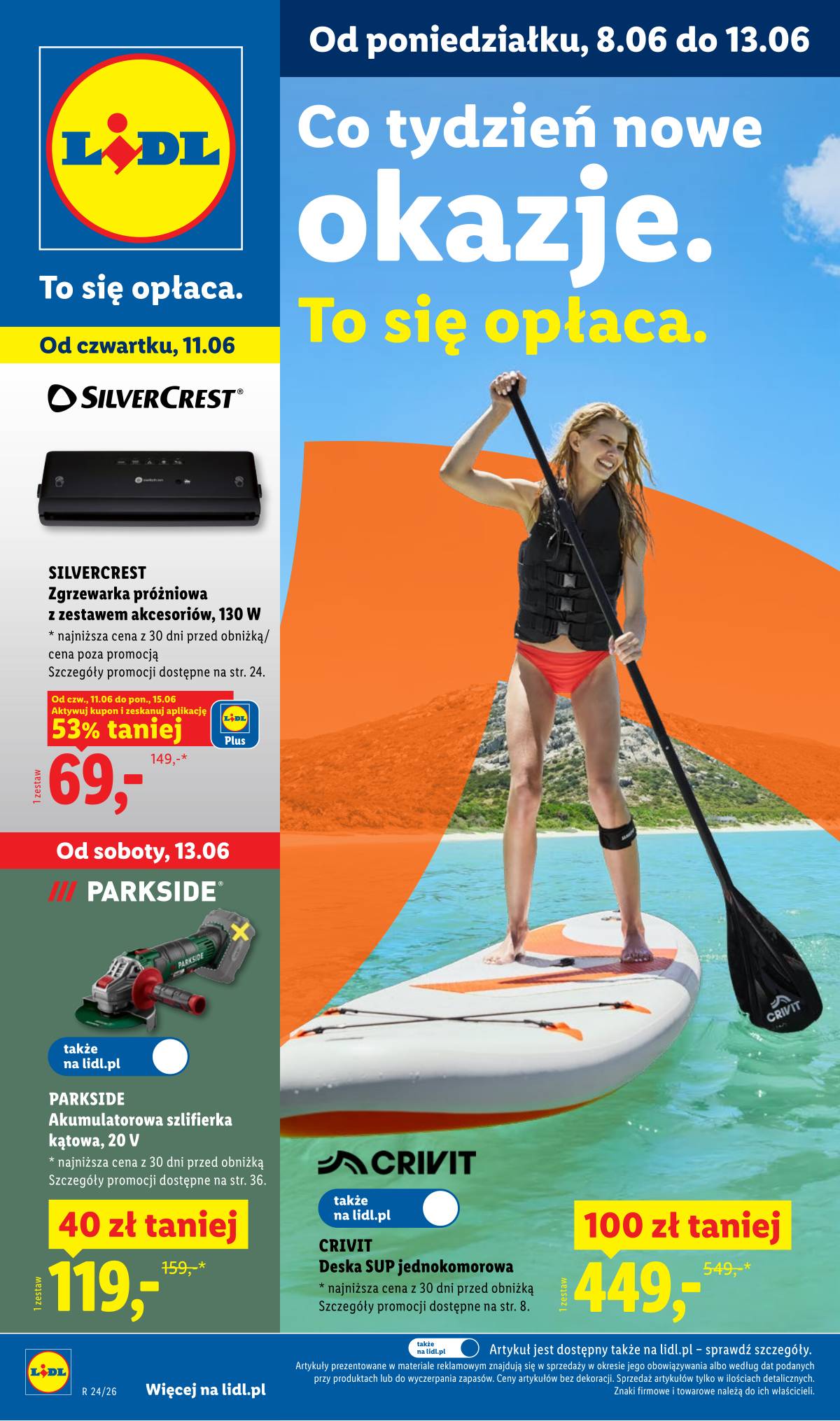 Lidl Lenkija - Katalog ważny od 8.06 1 puslapis