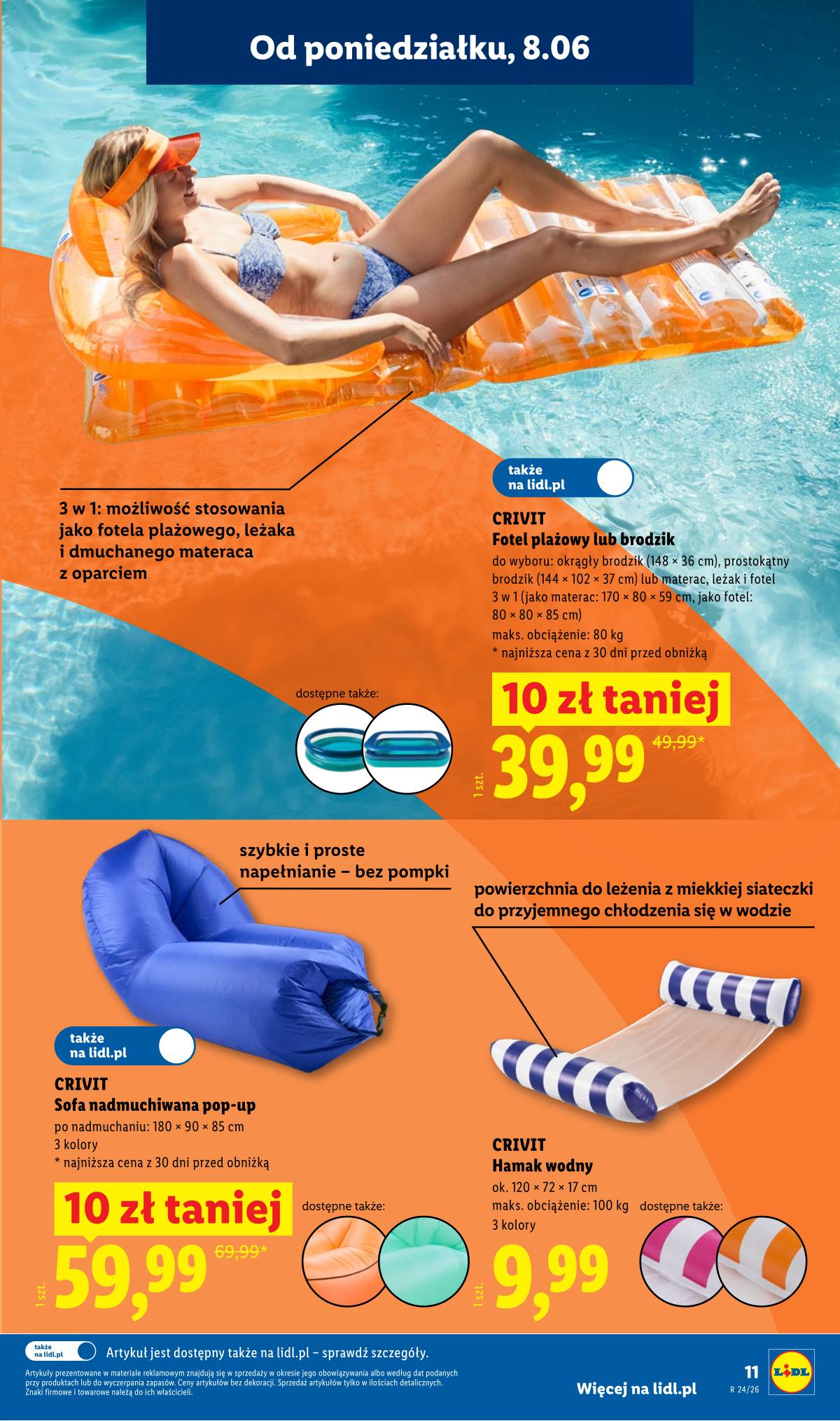Lidl Lenkija - Katalog ważny od 8.06 11 puslapis
