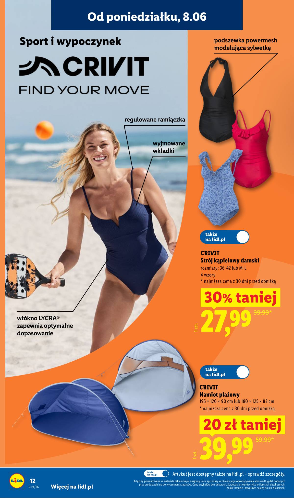 Lidl Lenkija - Katalog ważny od 8.06 12 puslapis