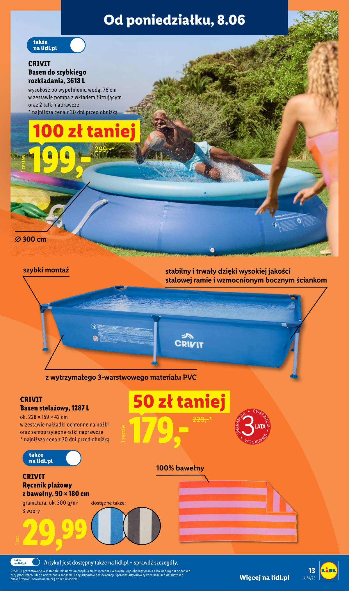 Lidl Lenkija - Katalog ważny od 8.06 13 puslapis