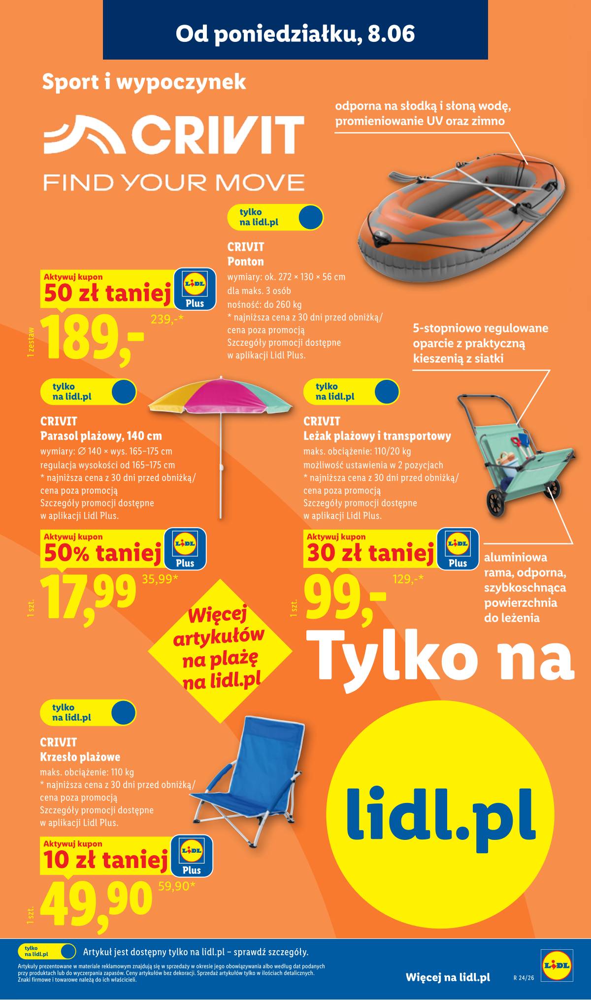 Lidl Lenkija - Katalog ważny od 8.06 15 puslapis