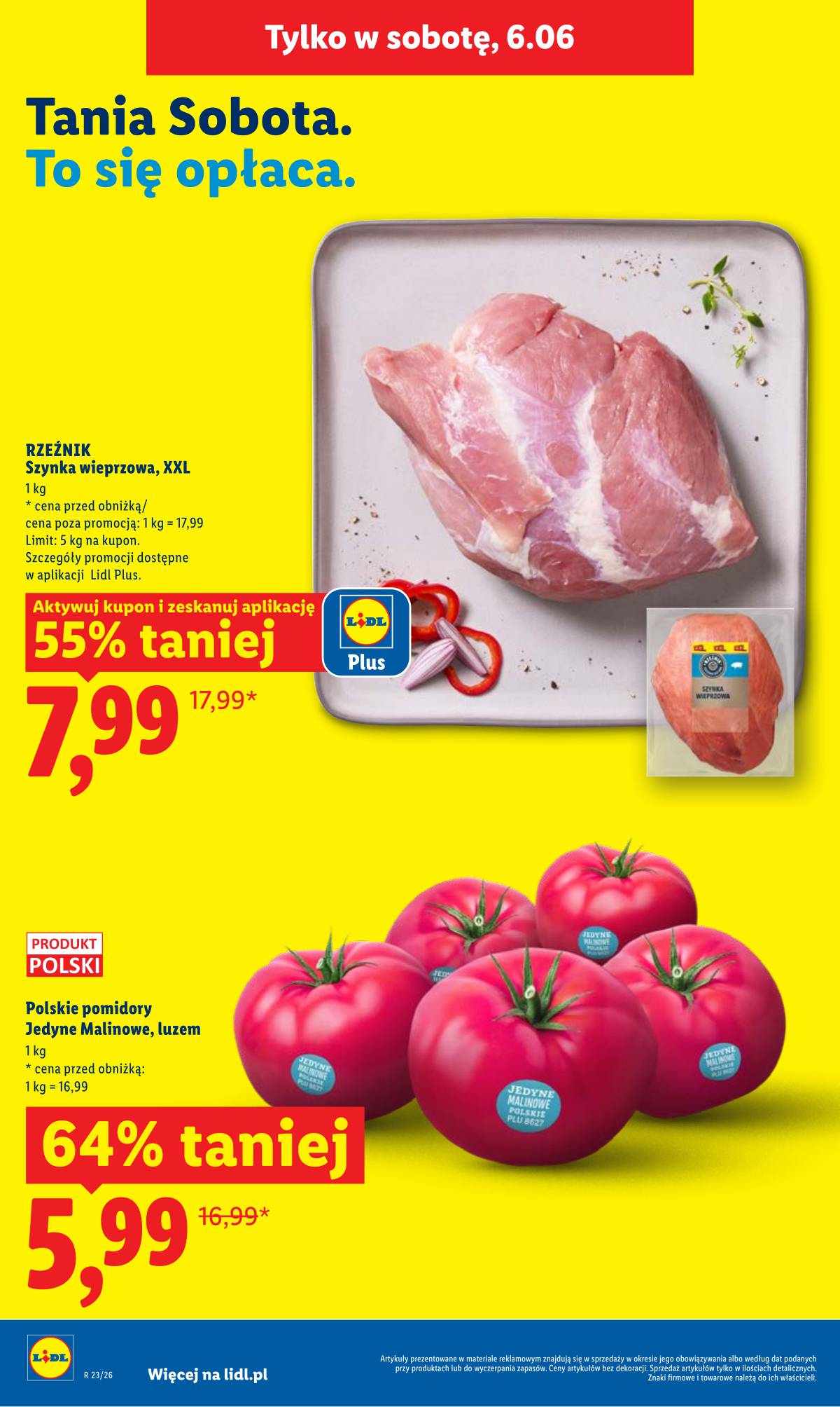 Lidl Lenkija - Gazetka ważna od 5.06 do 6.06 2 puslapis