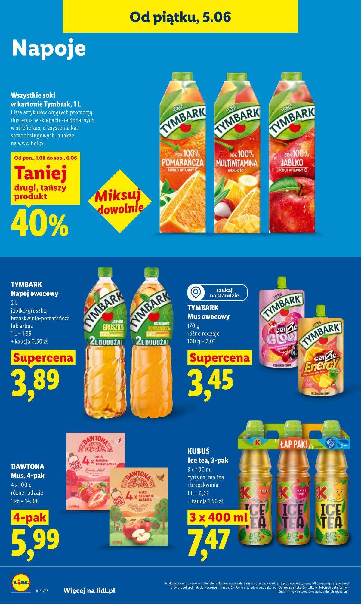 Lidl Lenkija - Gazetka ważna od 5.06 do 6.06 66 puslapis