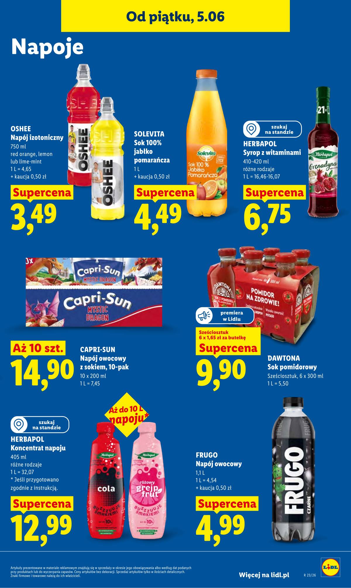 Lidl Lenkija - Gazetka ważna od 5.06 do 6.06 67 puslapis